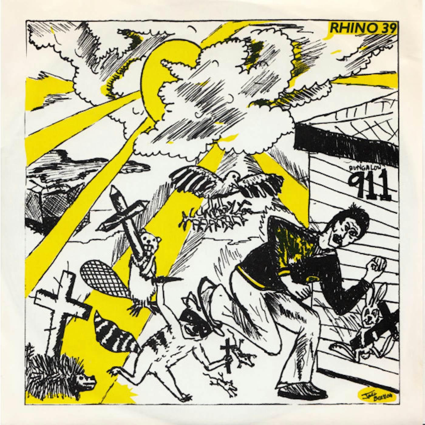 Rhino 39 Xerox/No Compromise Vinyl Record