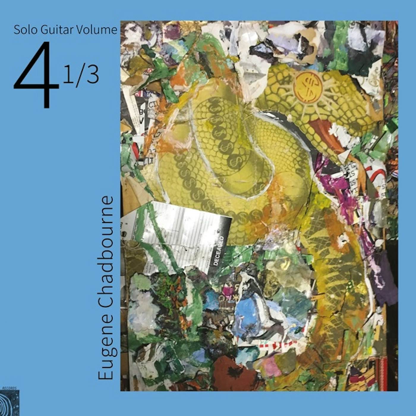 Eugene Chadbourne SOLO GUITAR VOLUME 4-1/3 Vinyl Record