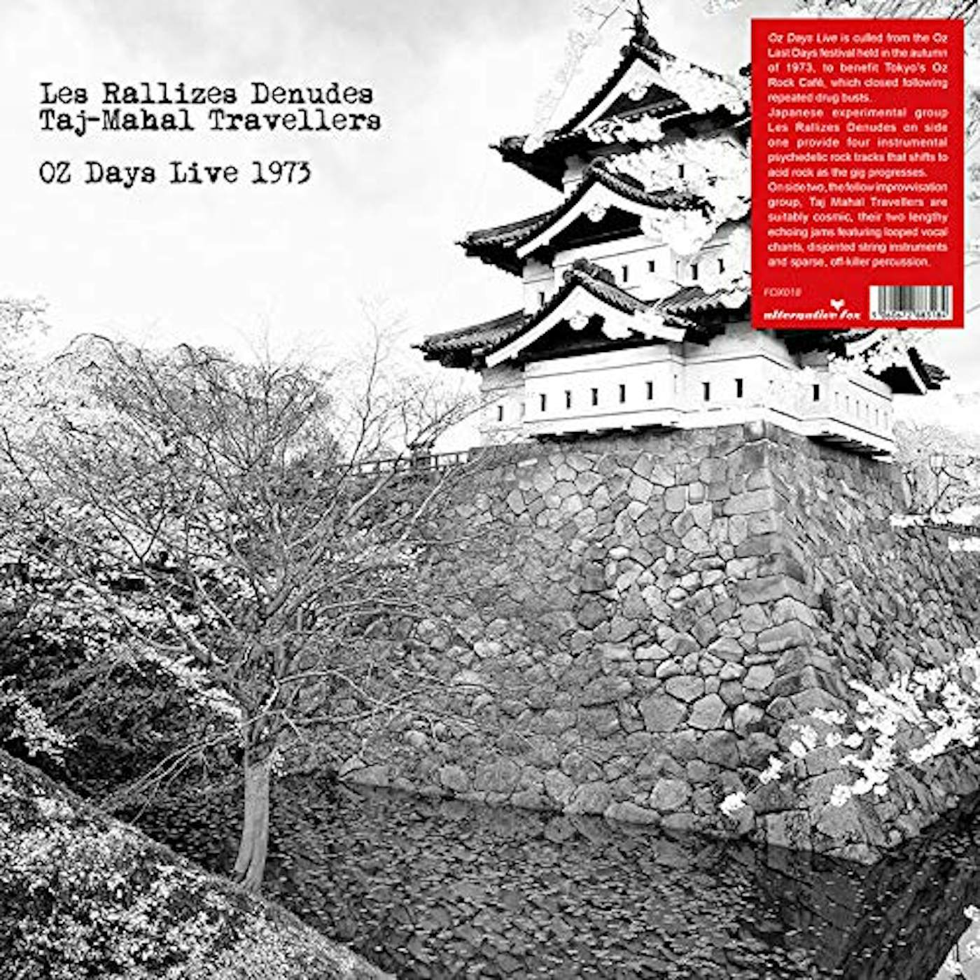 Les Rallizes Dénudés & taj mahal travellers-oz days live 1973 Vinyl Record