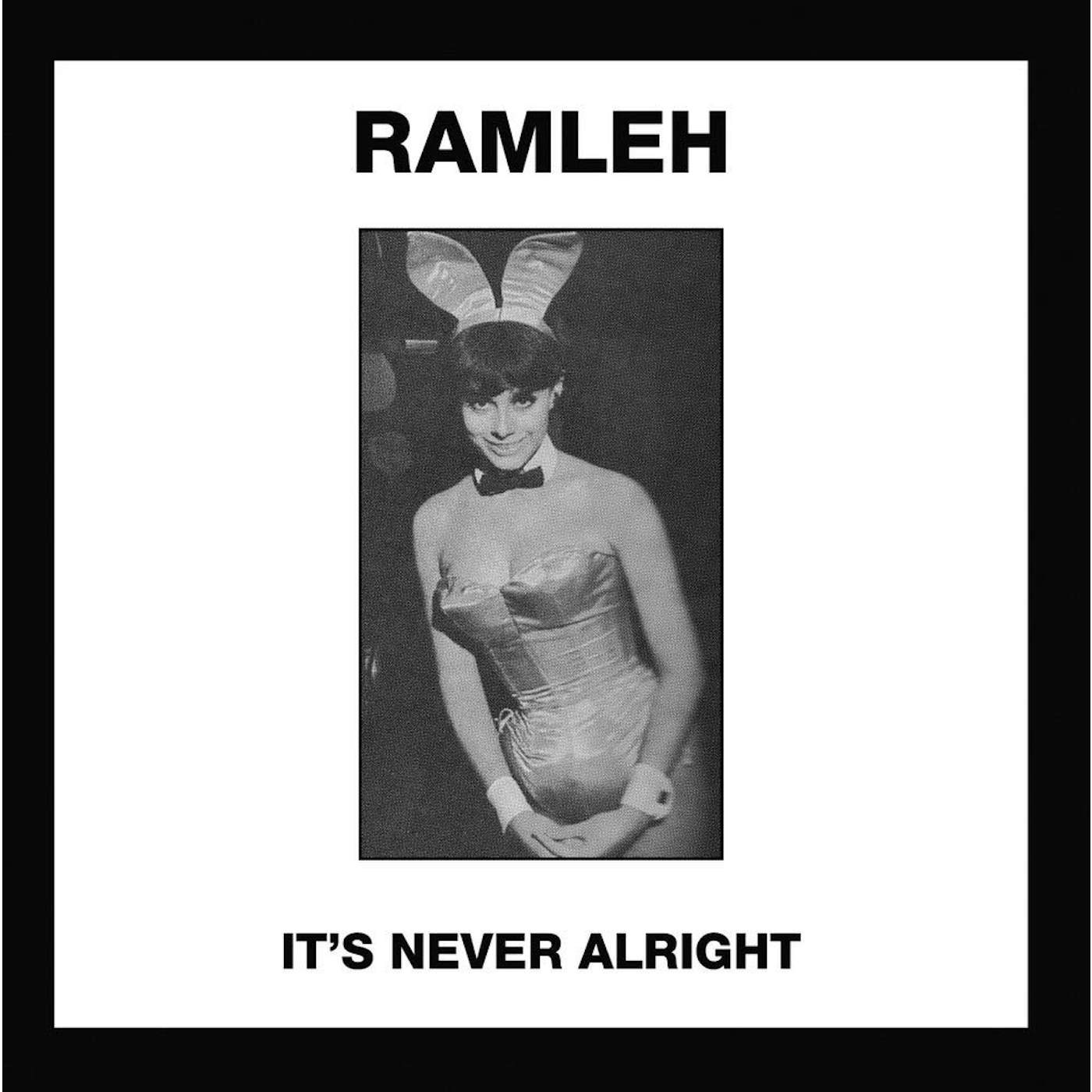 Ramleh It's Never Alright/Kerb Krawler Vinyl Record
