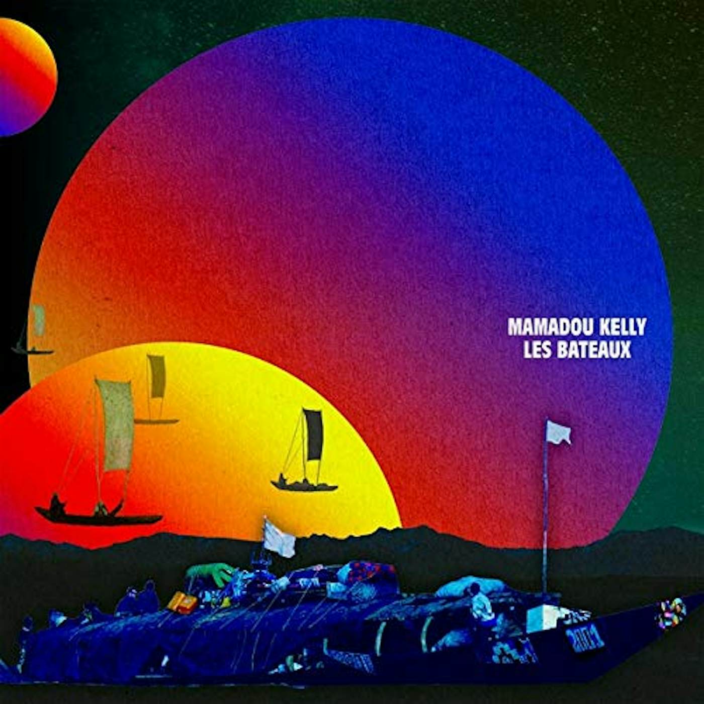 Mamadou Kelly LES BATEAUX (THE BOATS) Vinyl Record