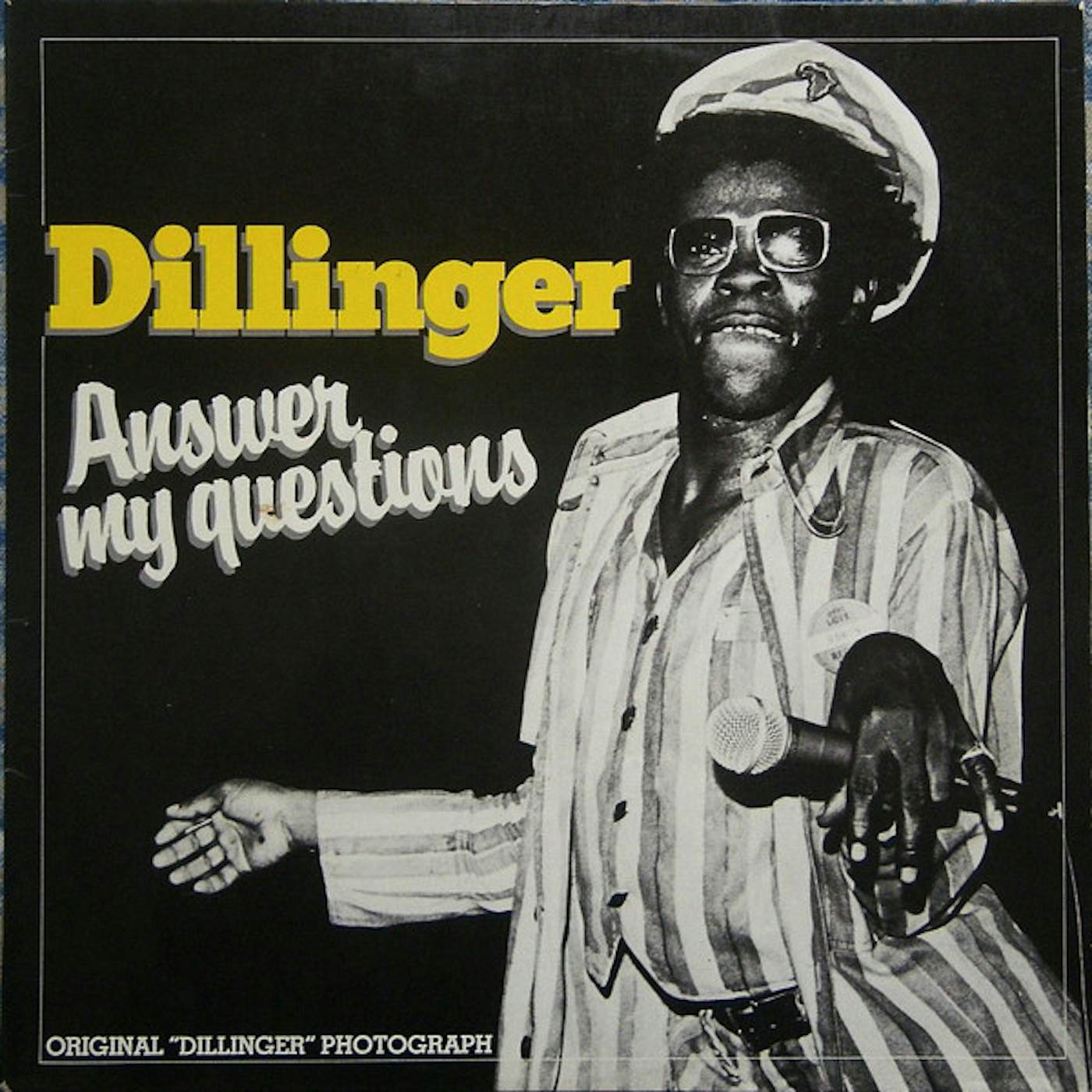 Dillinger Answer me question Vinyl Record