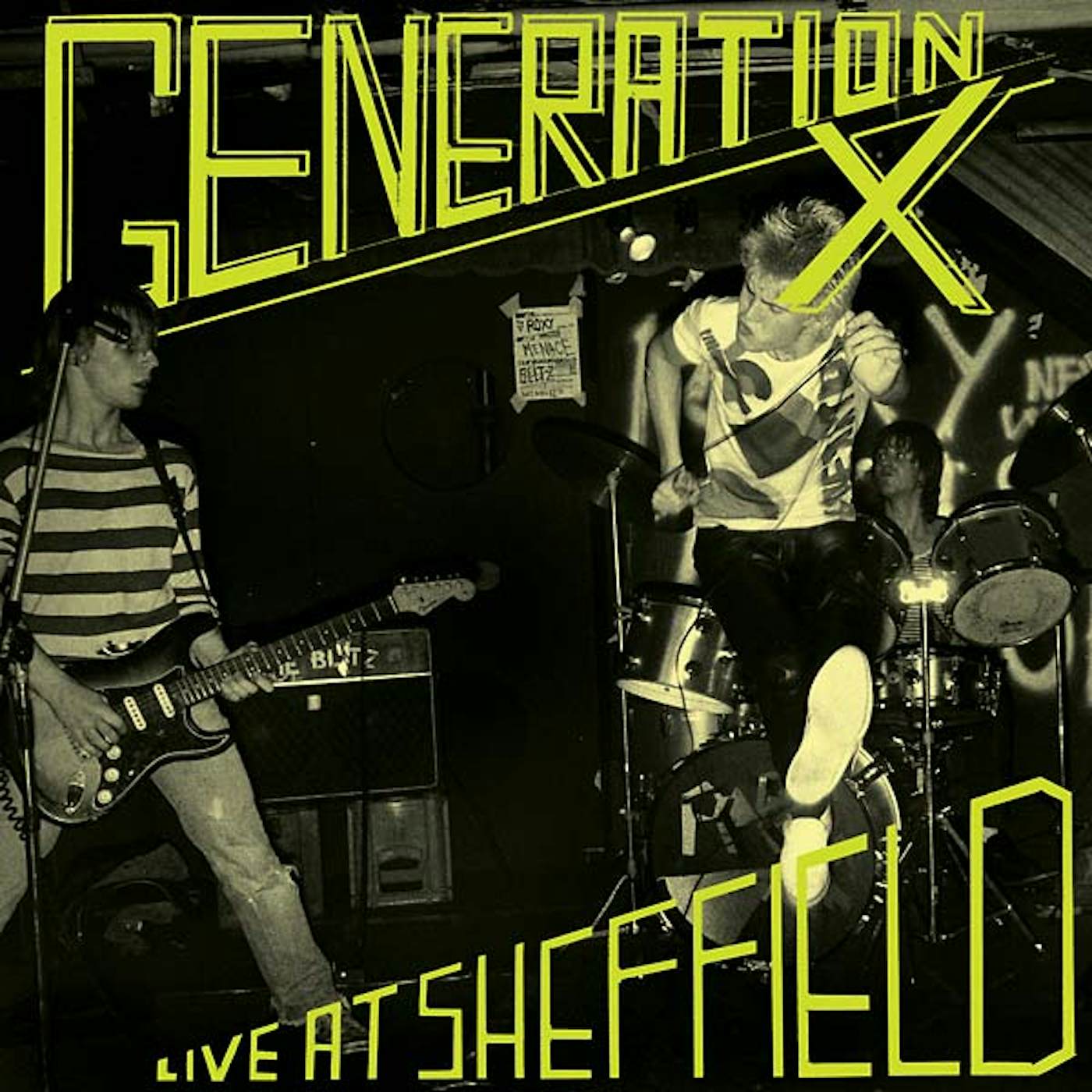 Generation X Live At Sheffield Vinyl Record