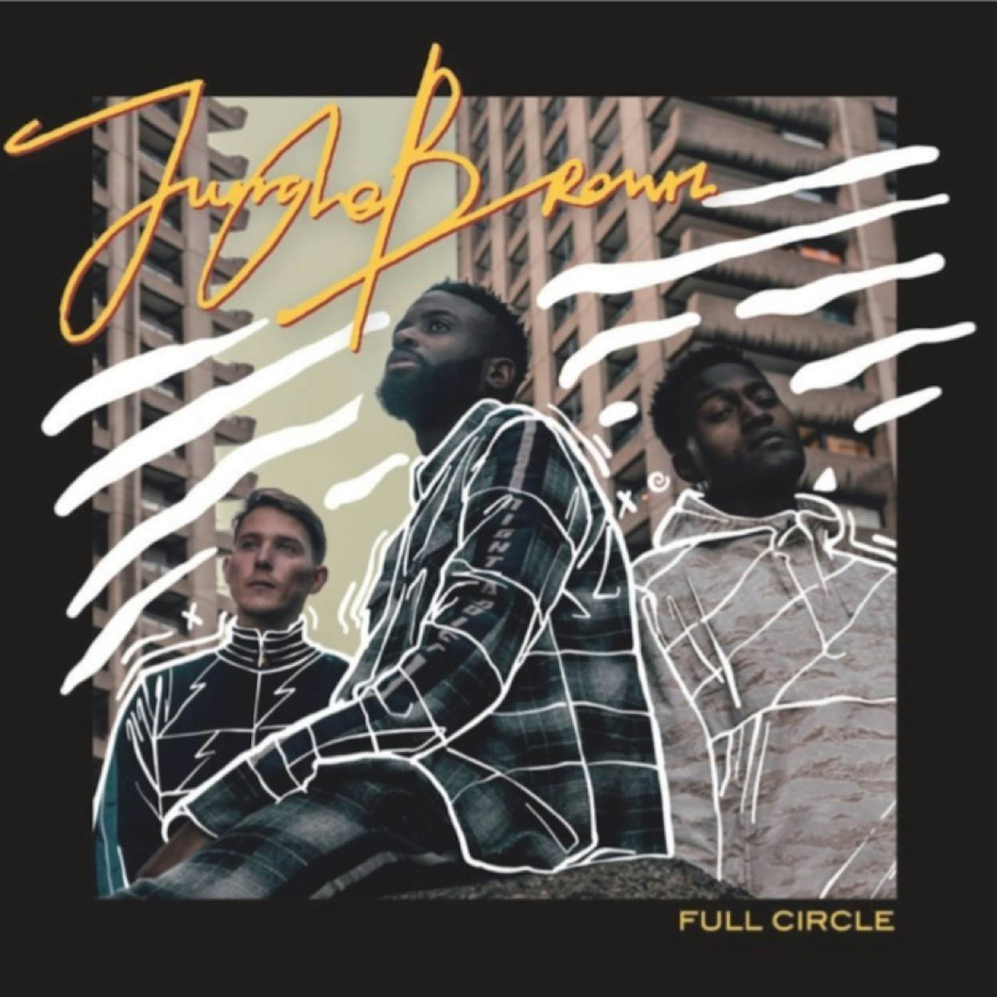 Jungle Brown Full Circle Vinyl Record
