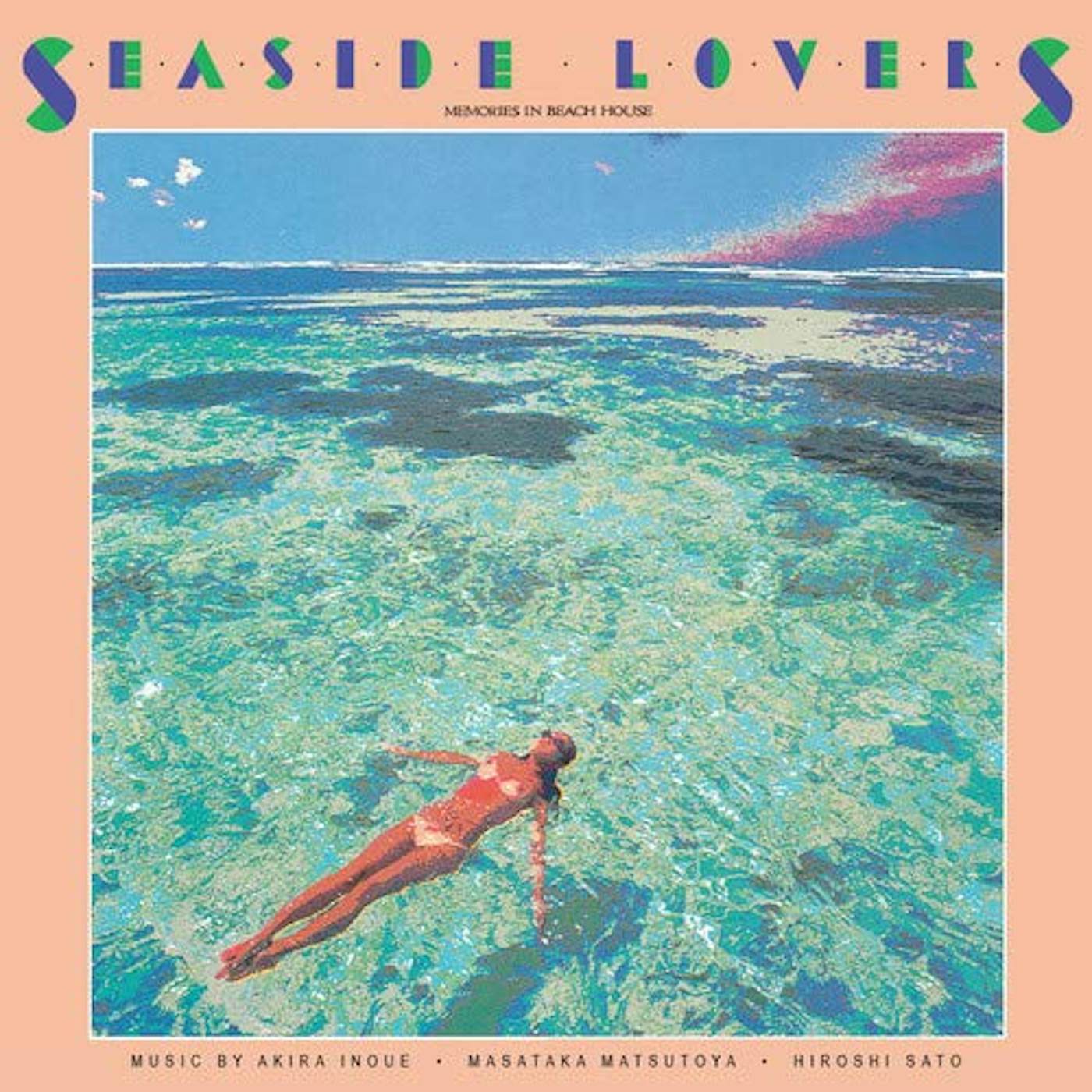 Seaside Lovers Memories In Beach House Vinyl Record