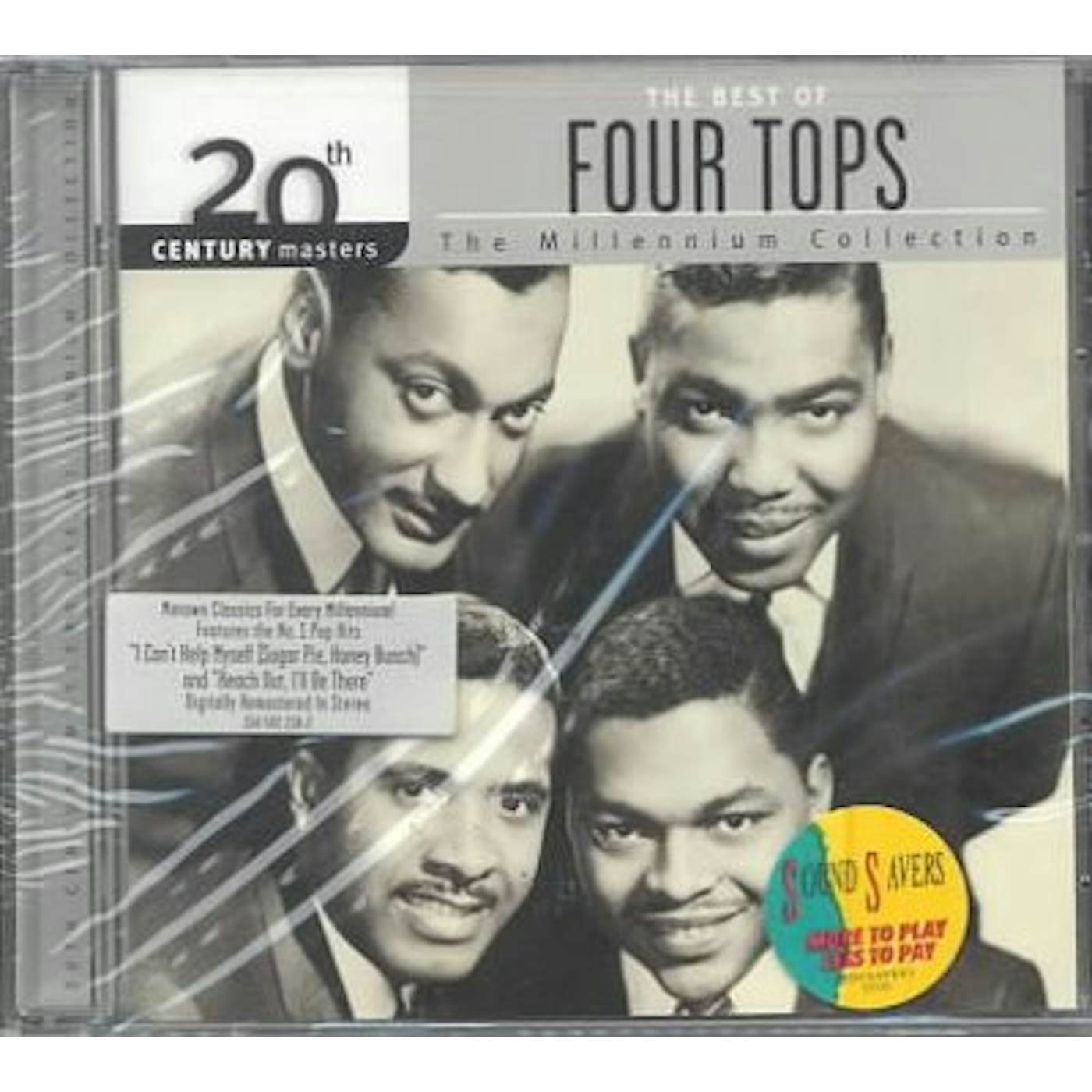 Four Tops MILLENNIUM COLLECTION: 20TH CENTURY MASTERS CD