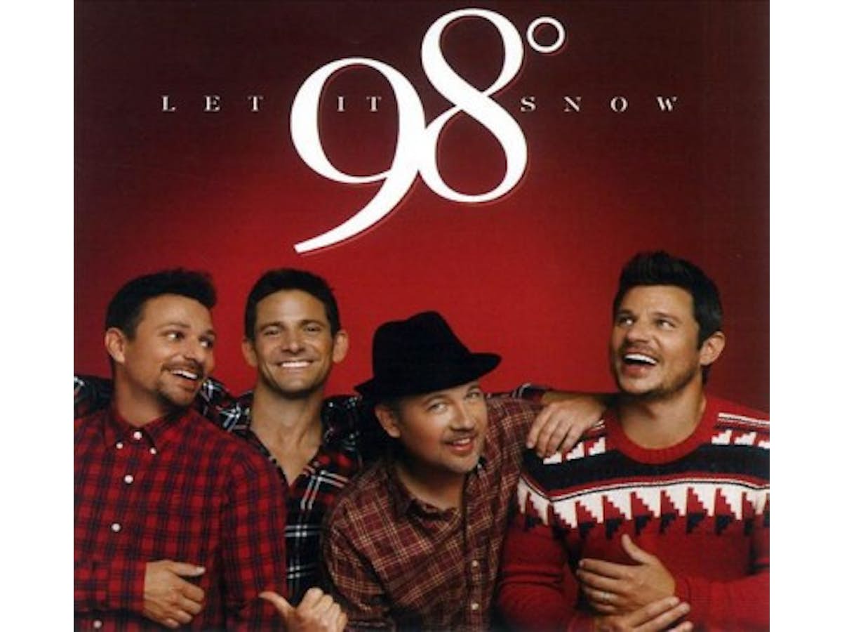 98 Degrees This Christmas CD Nick Lachey Jeff Timmons Justin Jeffre Drew  Lachey