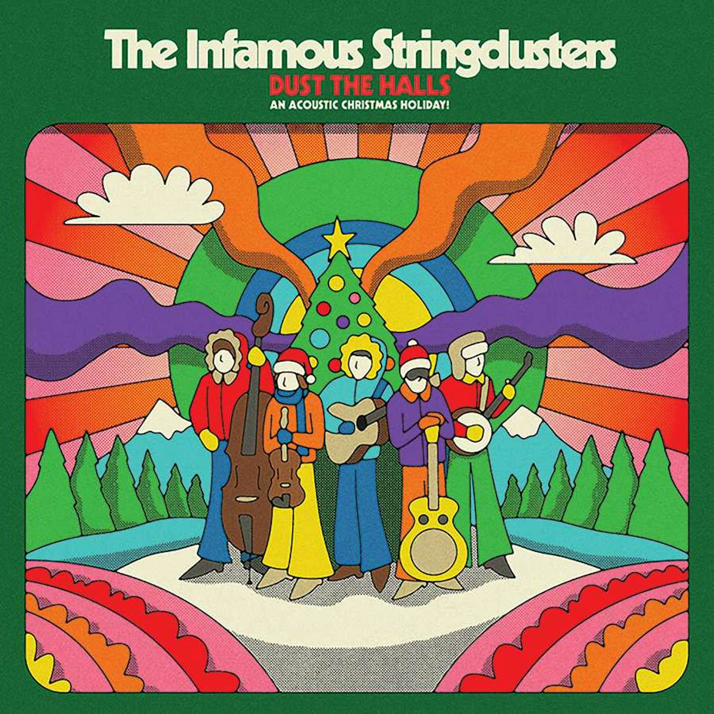 The Infamous Stringdusters DUST THE HALLS: ACOUSTIC CHRISTMAS HOLIDAY CD