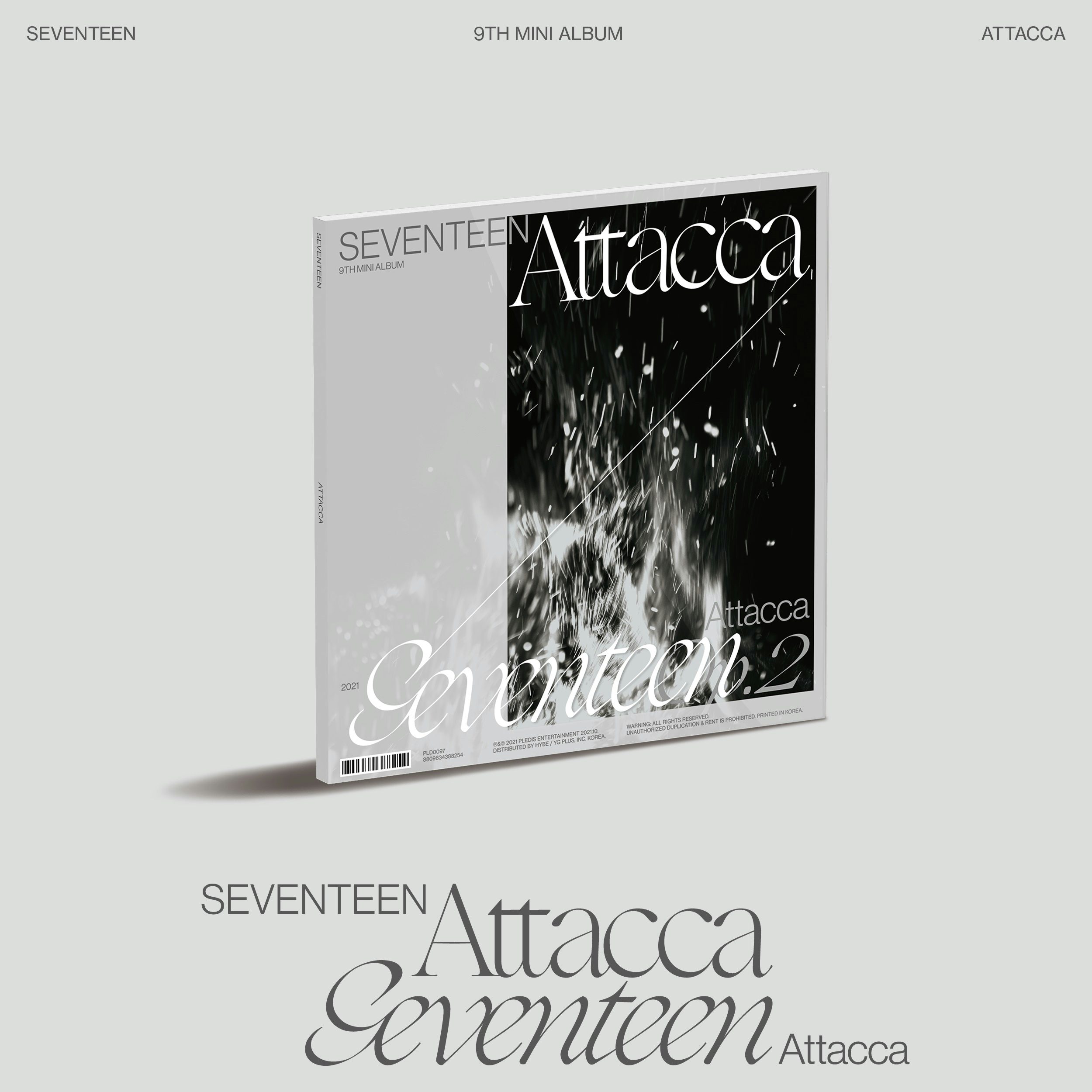 SEVENTEEN 9TH MINI ALBUM ATTACCA (OP.2) CD