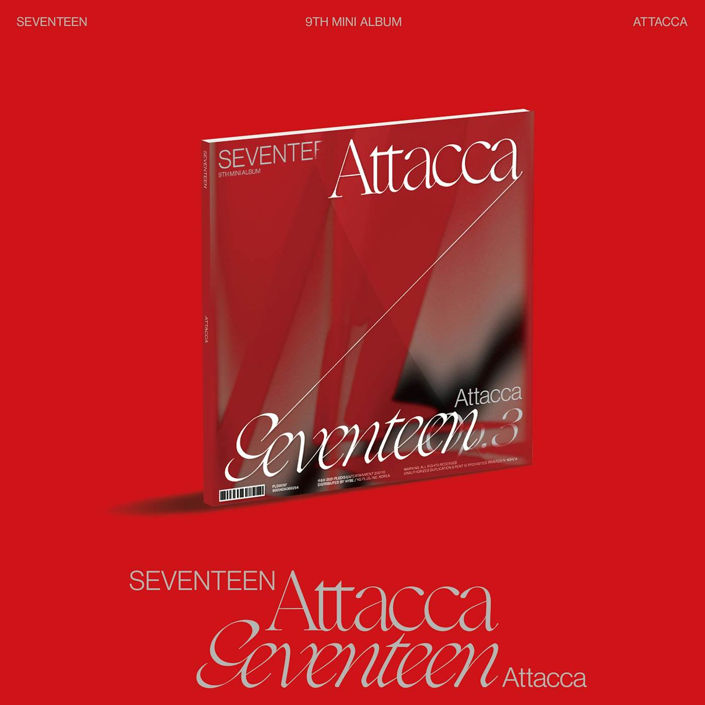 SEVENTEEN ATTACCA: 9TH MINI ALBUM (OP.3) CD