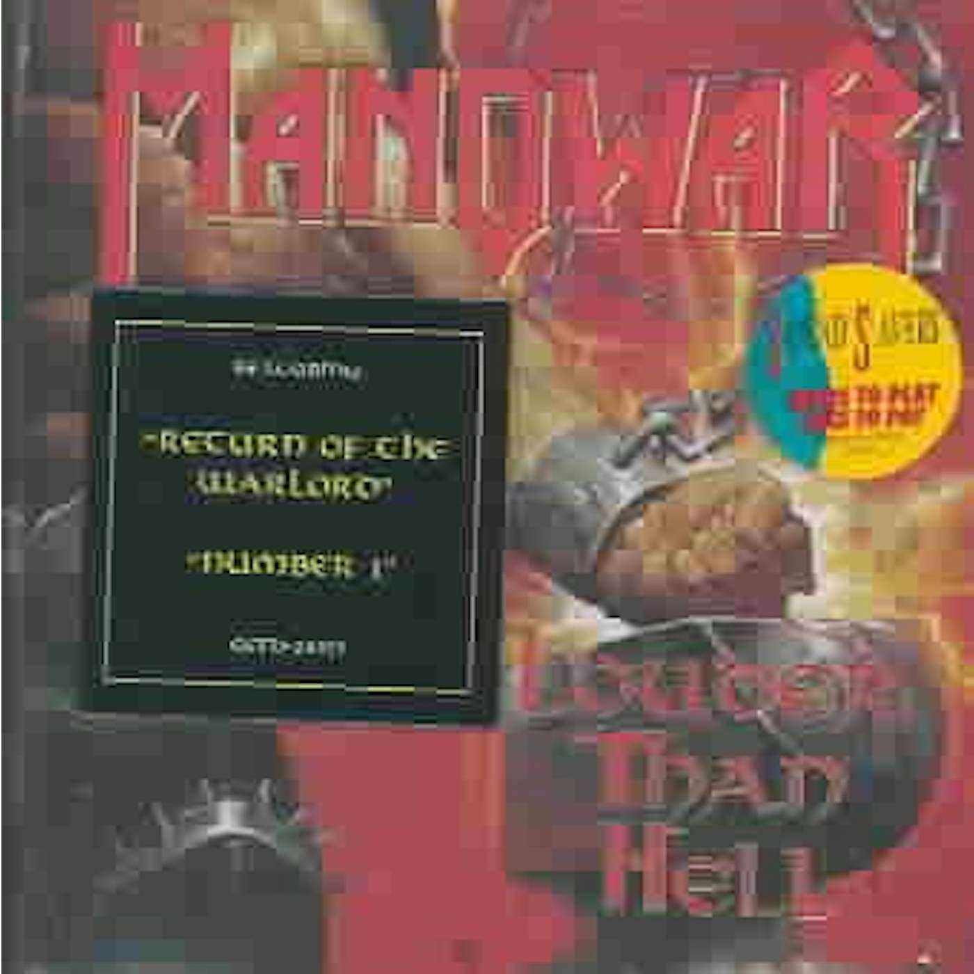 Manowar LOUDER THAN HELL CD