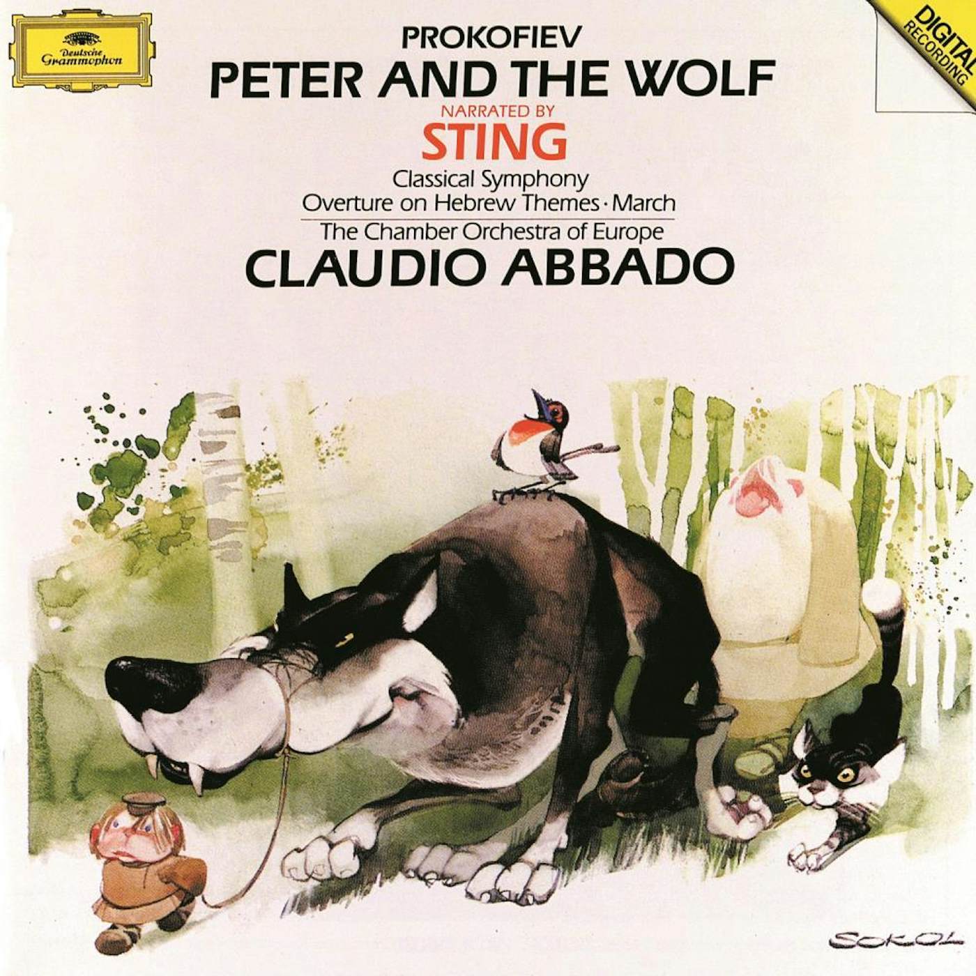 Sergei Prokofiev Peter And The Wolf CD