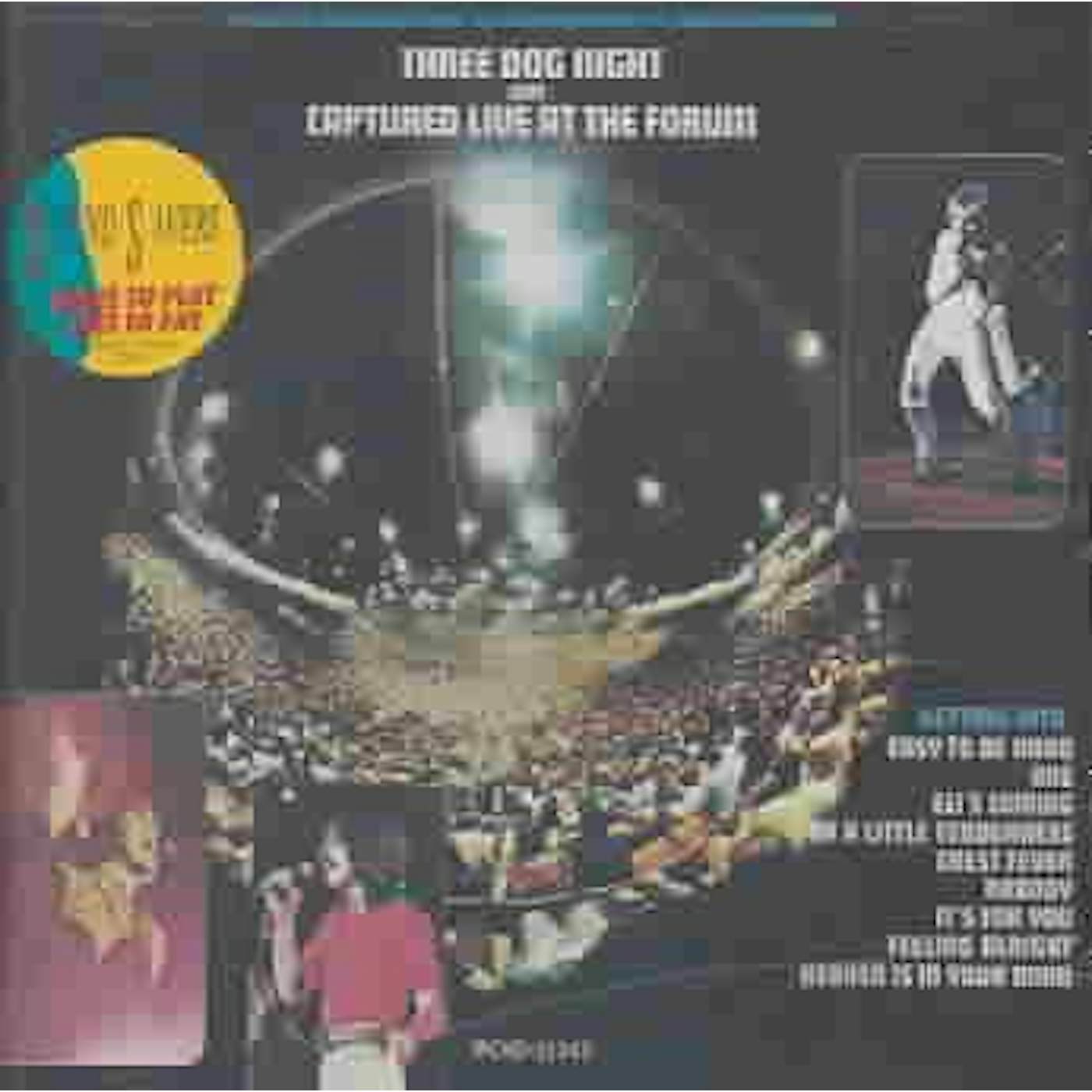 Three Dog Night Captured Live At The Forum CD