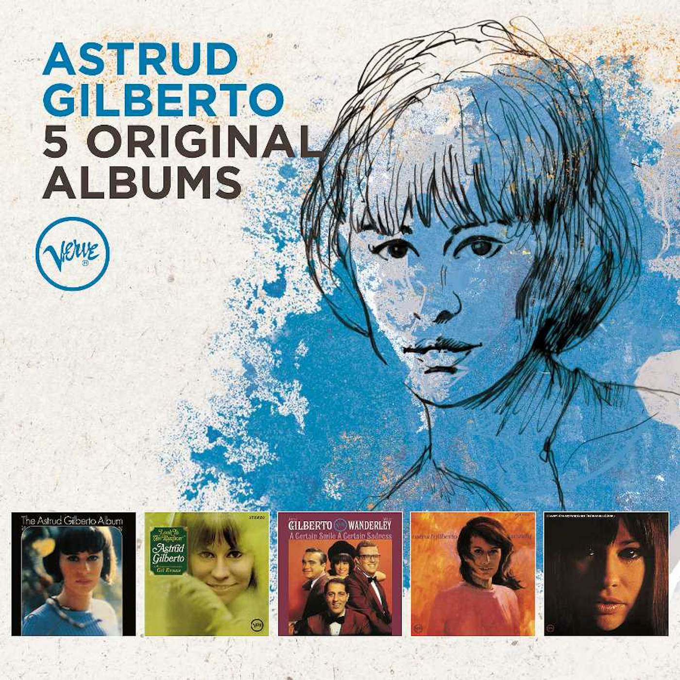Astrud Gilberto 5 ORIGINAL ALBUMS (5 CD) CD