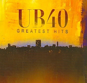 UB40 Greatest Hits CD