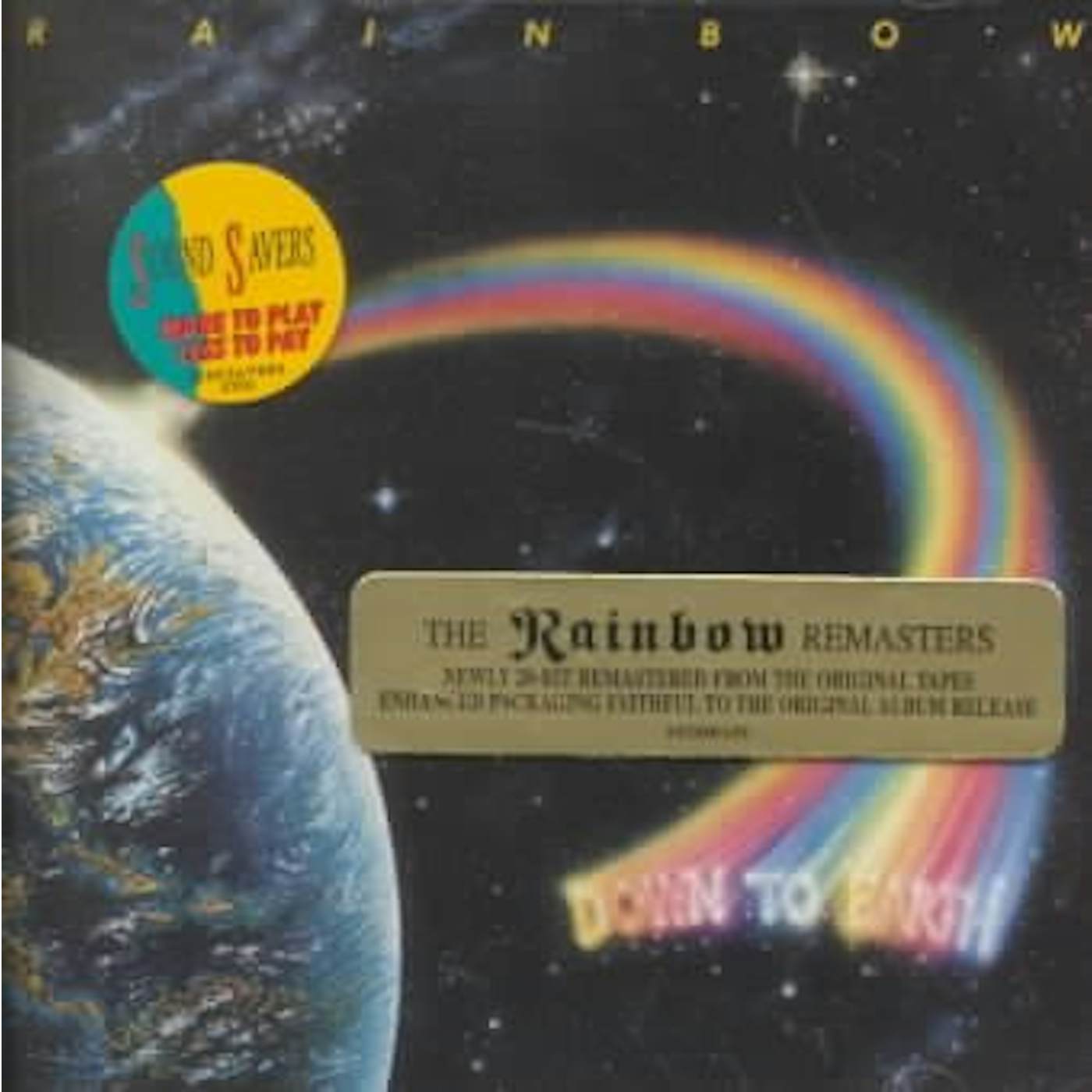 Rainbow DOWN TO EARTH CD