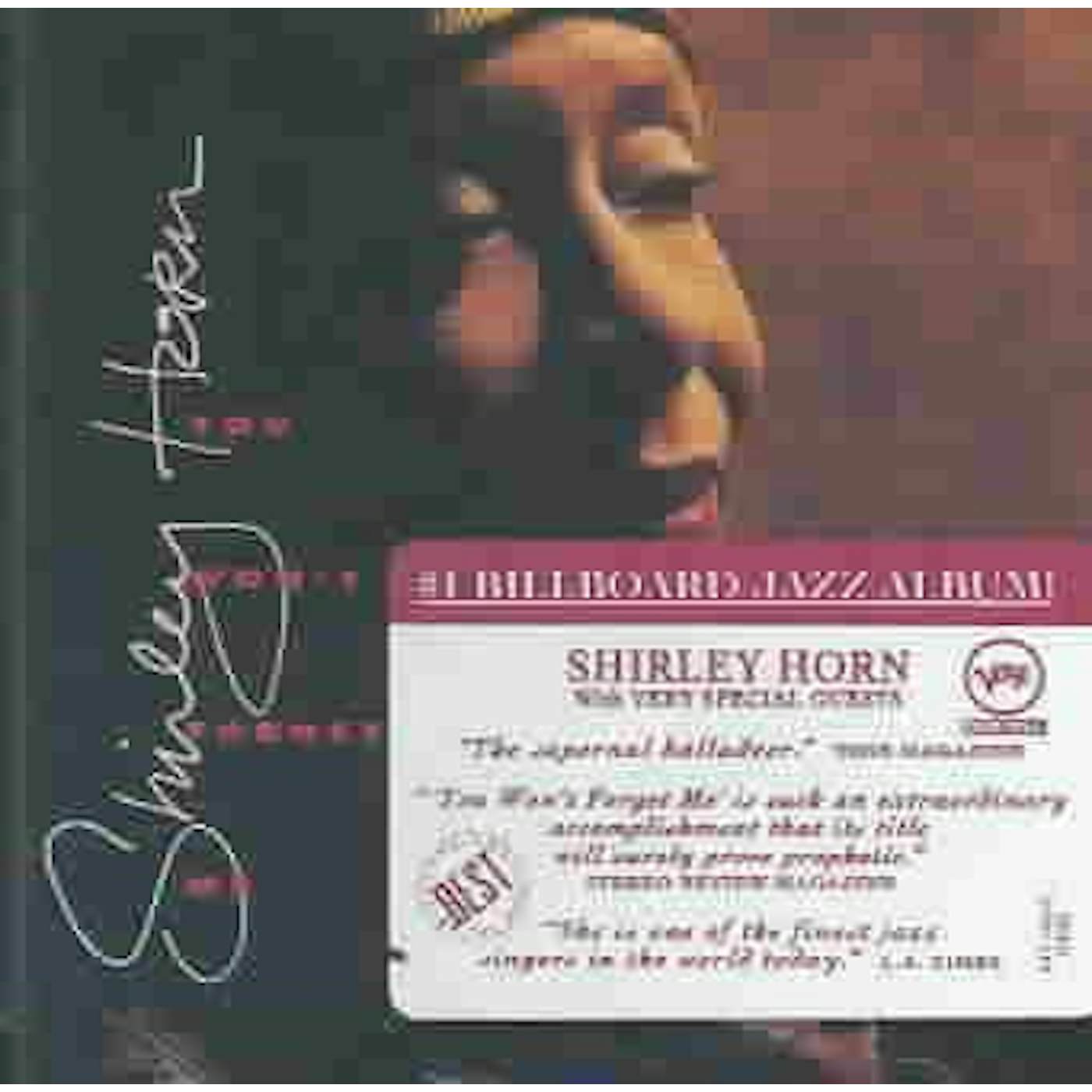 Shirley Horn You Won't Forget Me CD