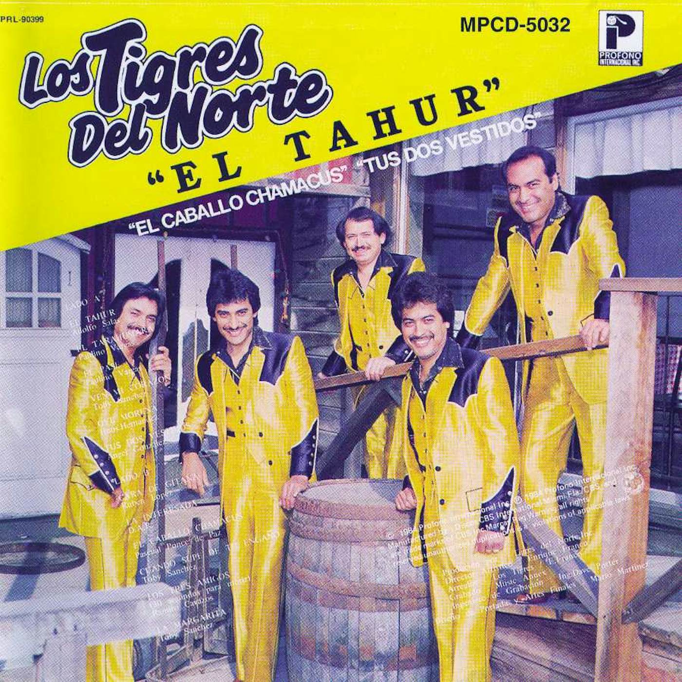 Los Tigres Del Norte TAHUREL CD