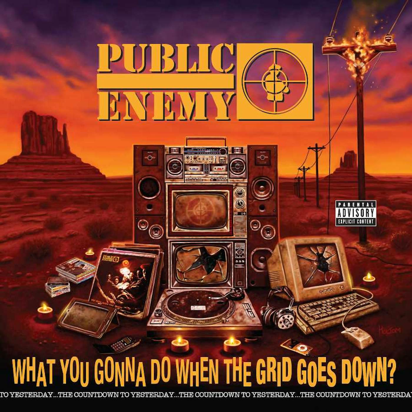 Public Enemy WHAT YOU GONNA DO WHEN THE GRID GOES DOWN CD