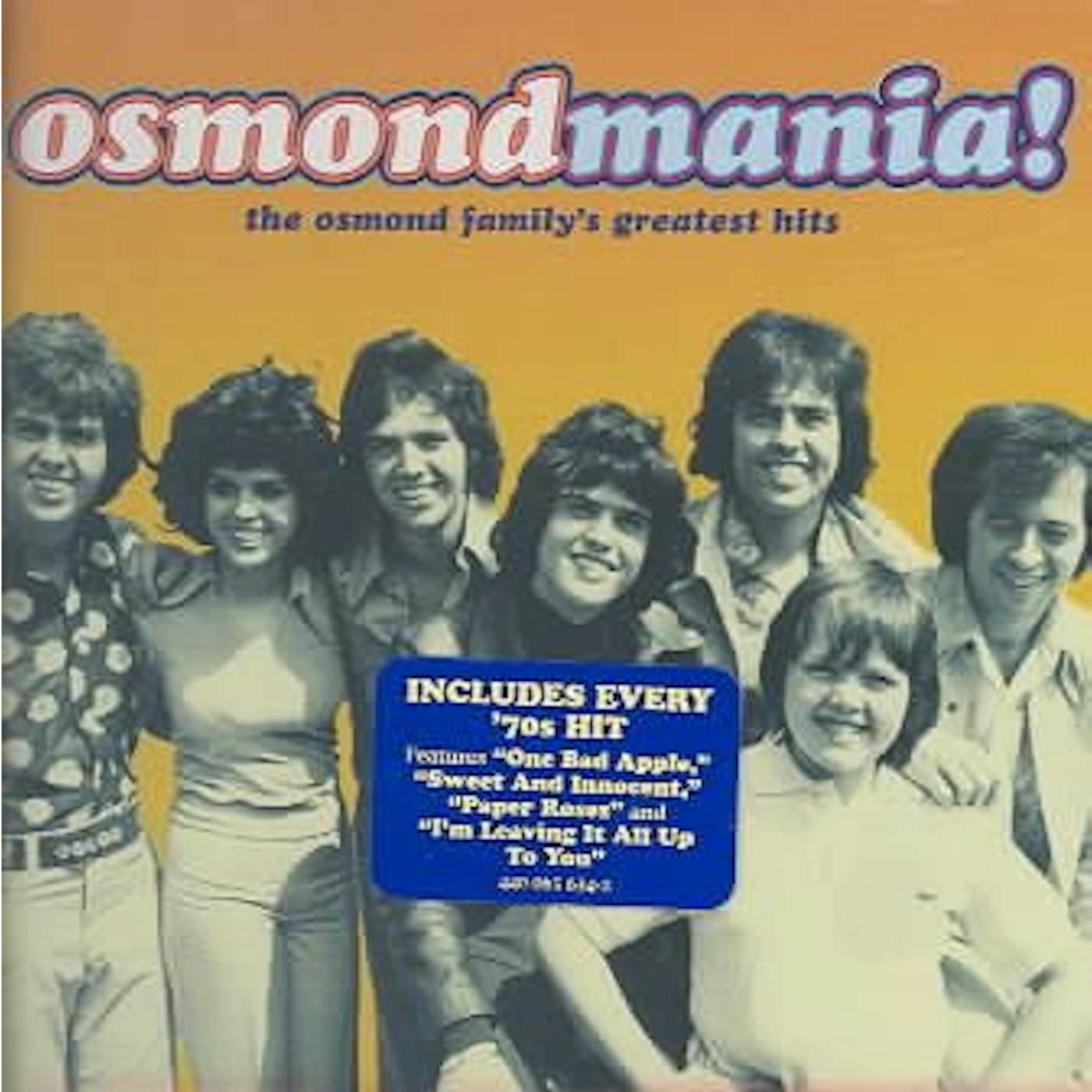 The Osmonds Osmondmania!-Osmond Family's Greatest Hits CD