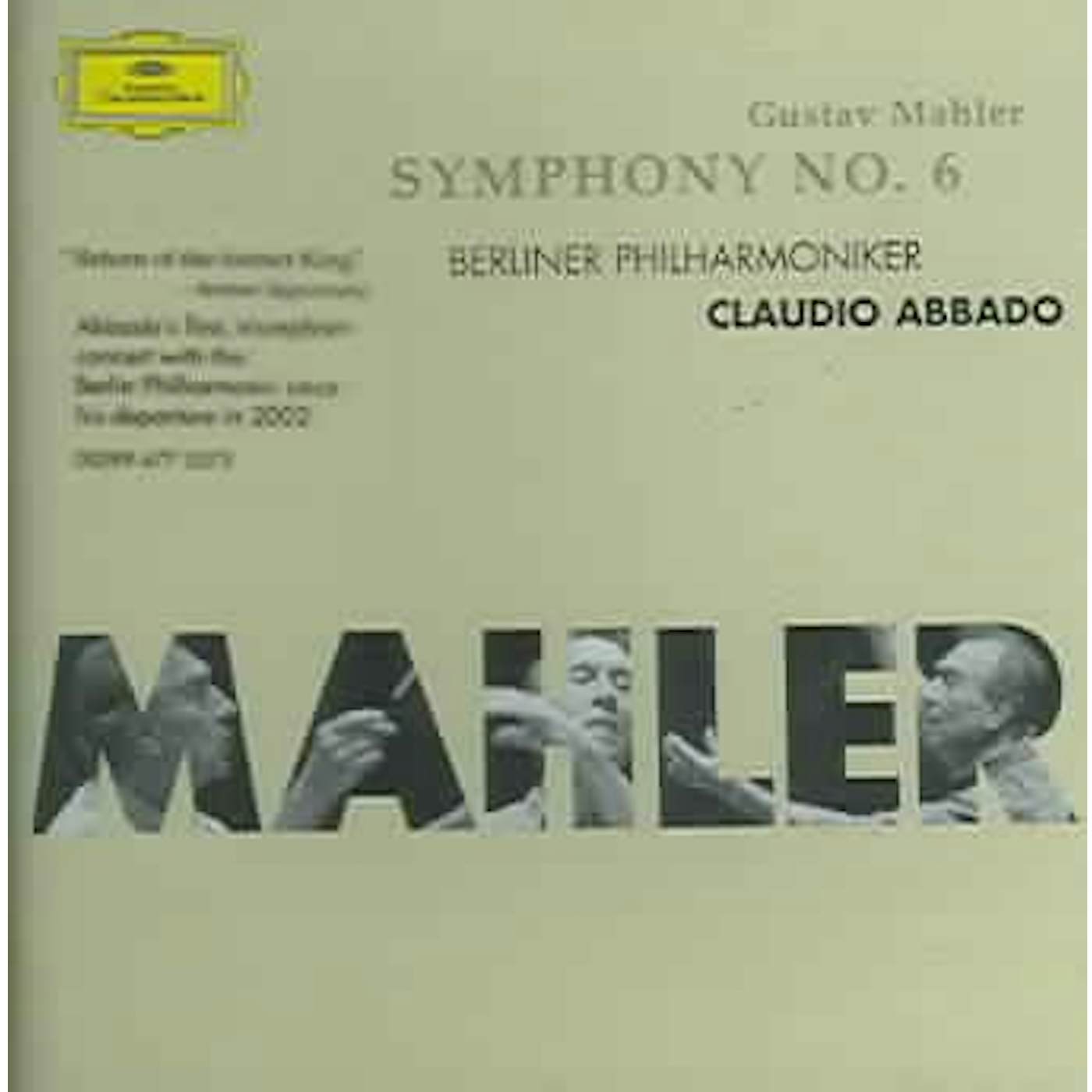 Gustav Mahler Symphony 6 CD
