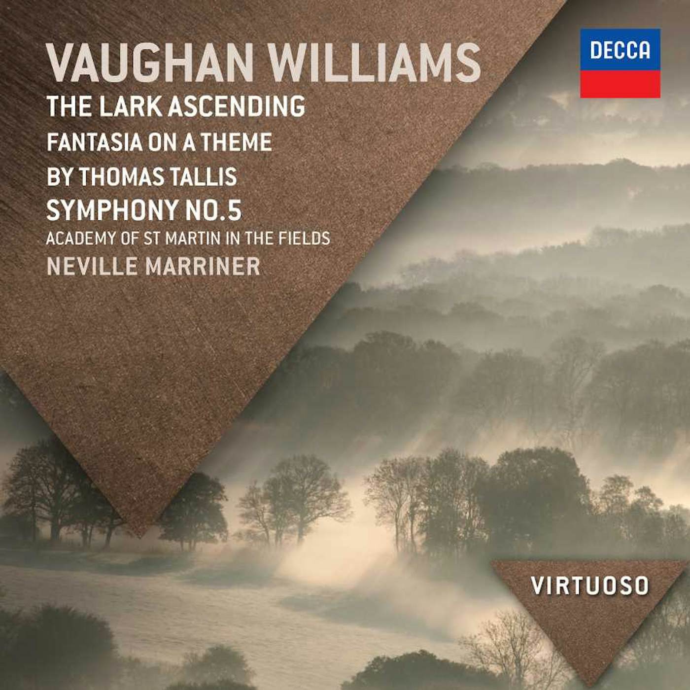 Neville Marriner VIRTUOSO: Vaughan Williams: Fantasia On Greensleeves CD