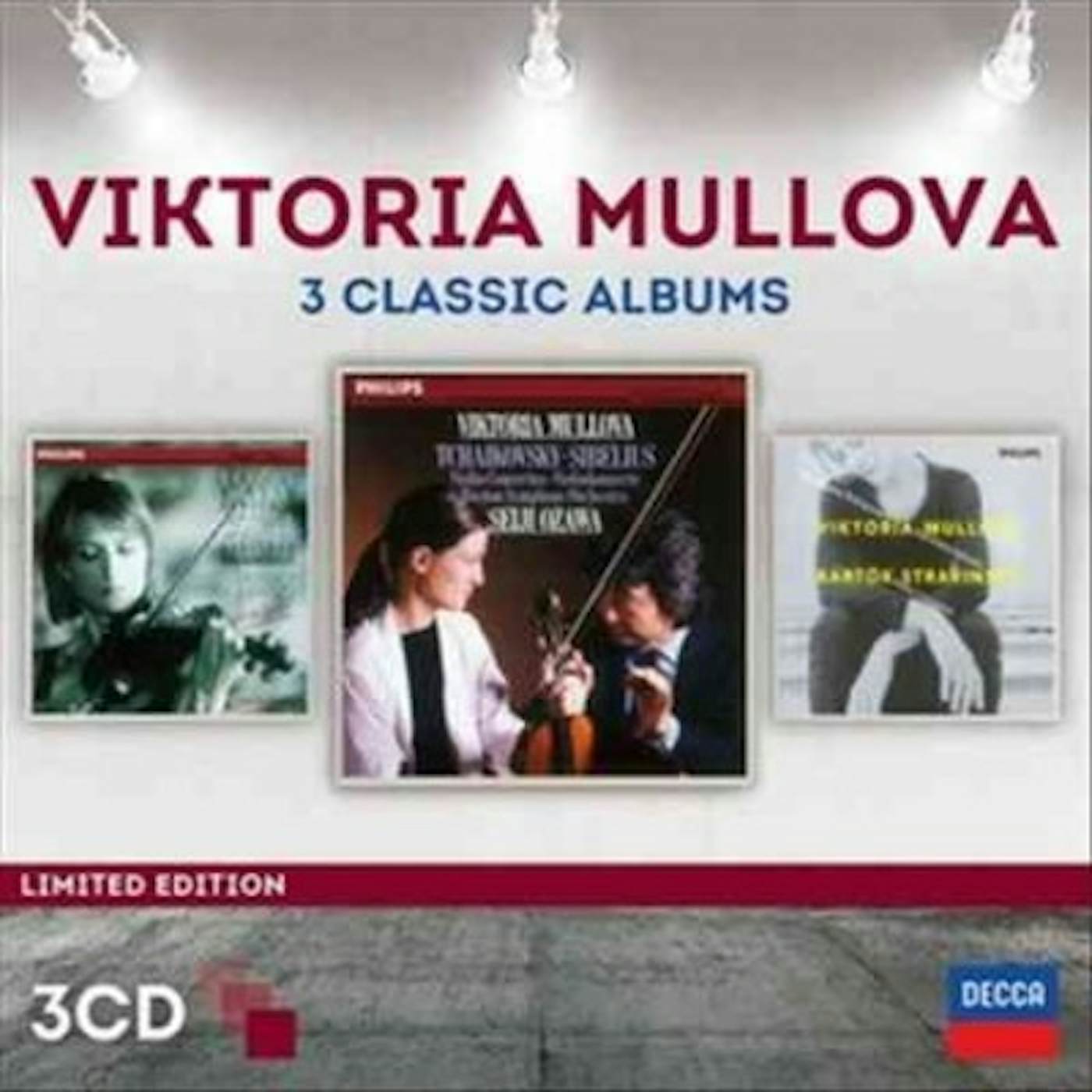 Viktoria Mullova - Three Classic Albums (3 CD) CD