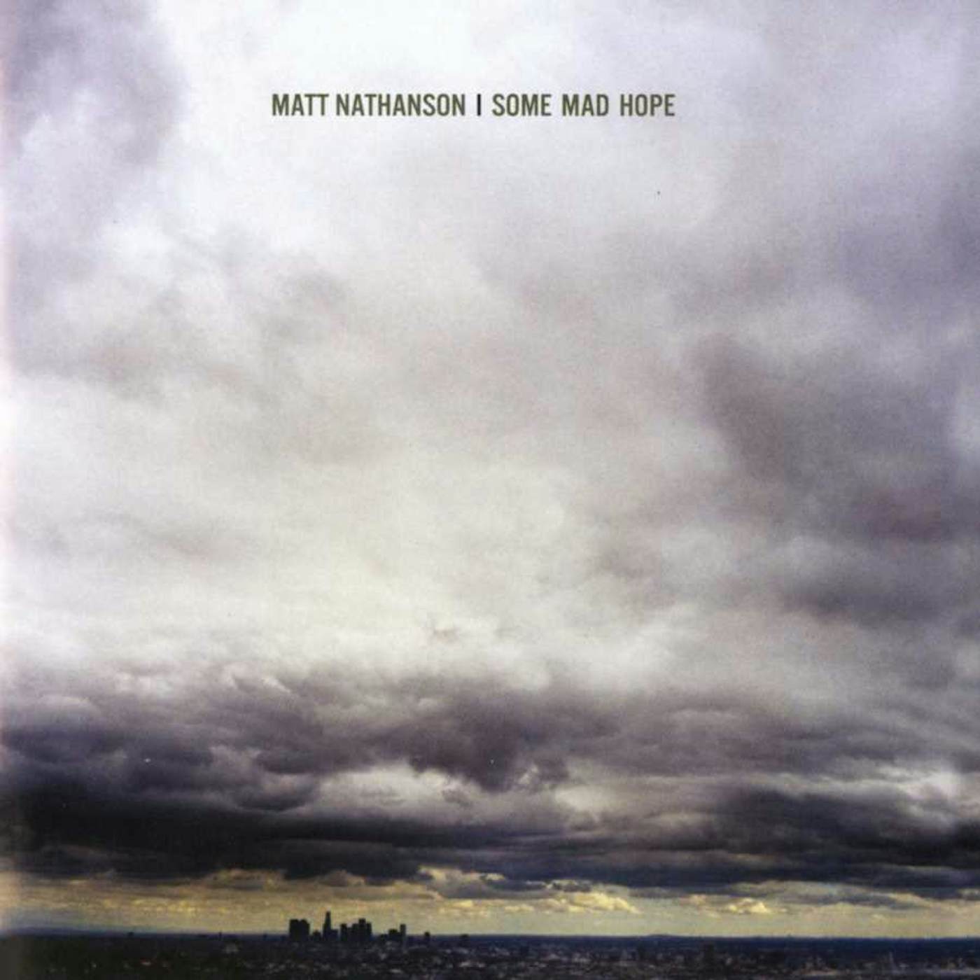 Matt Nathanson Some Mad Hope CD