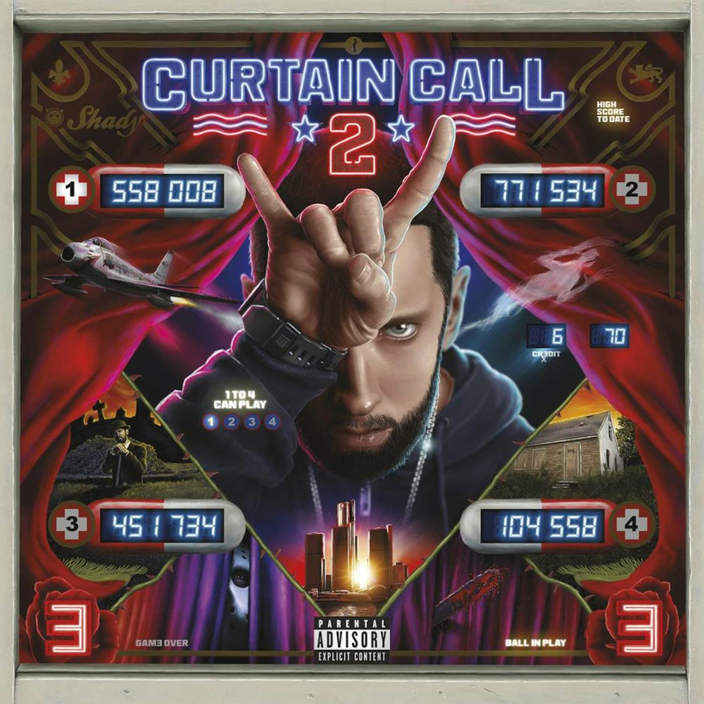 Eminem CURTAIN CALL 2 CD