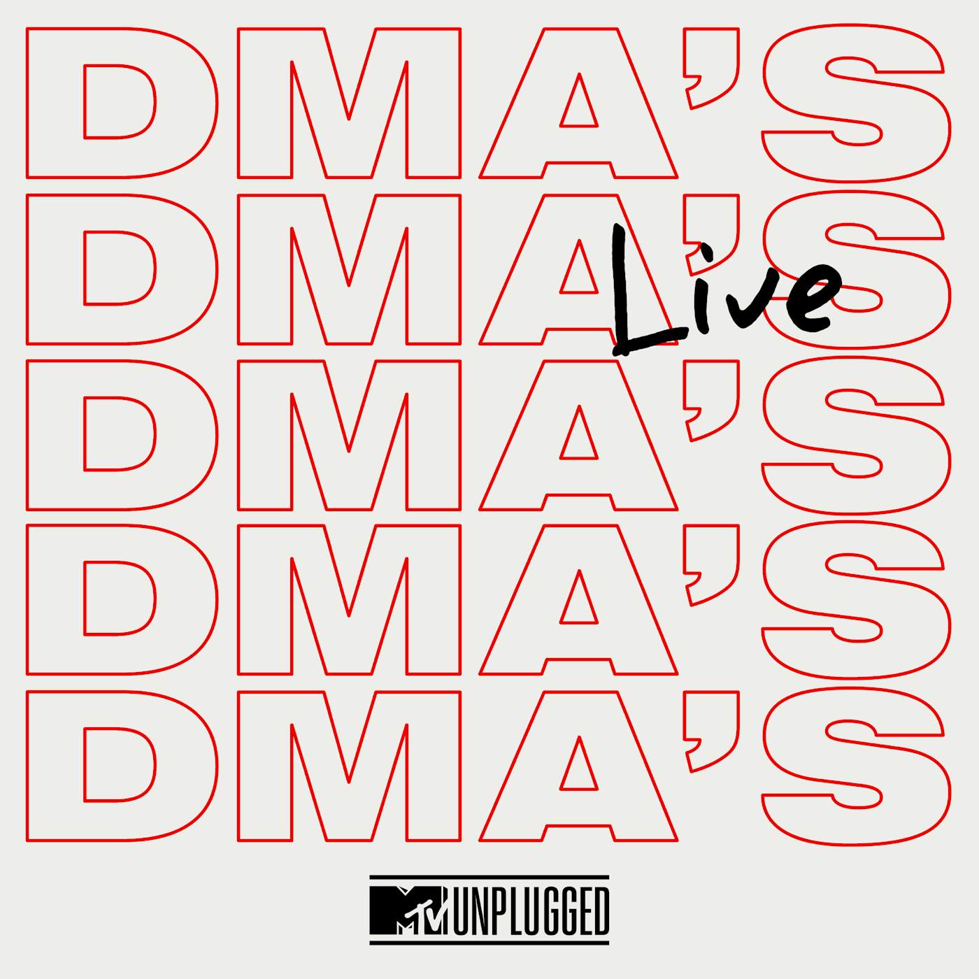 DMA'S MTV Unplugged Live CD