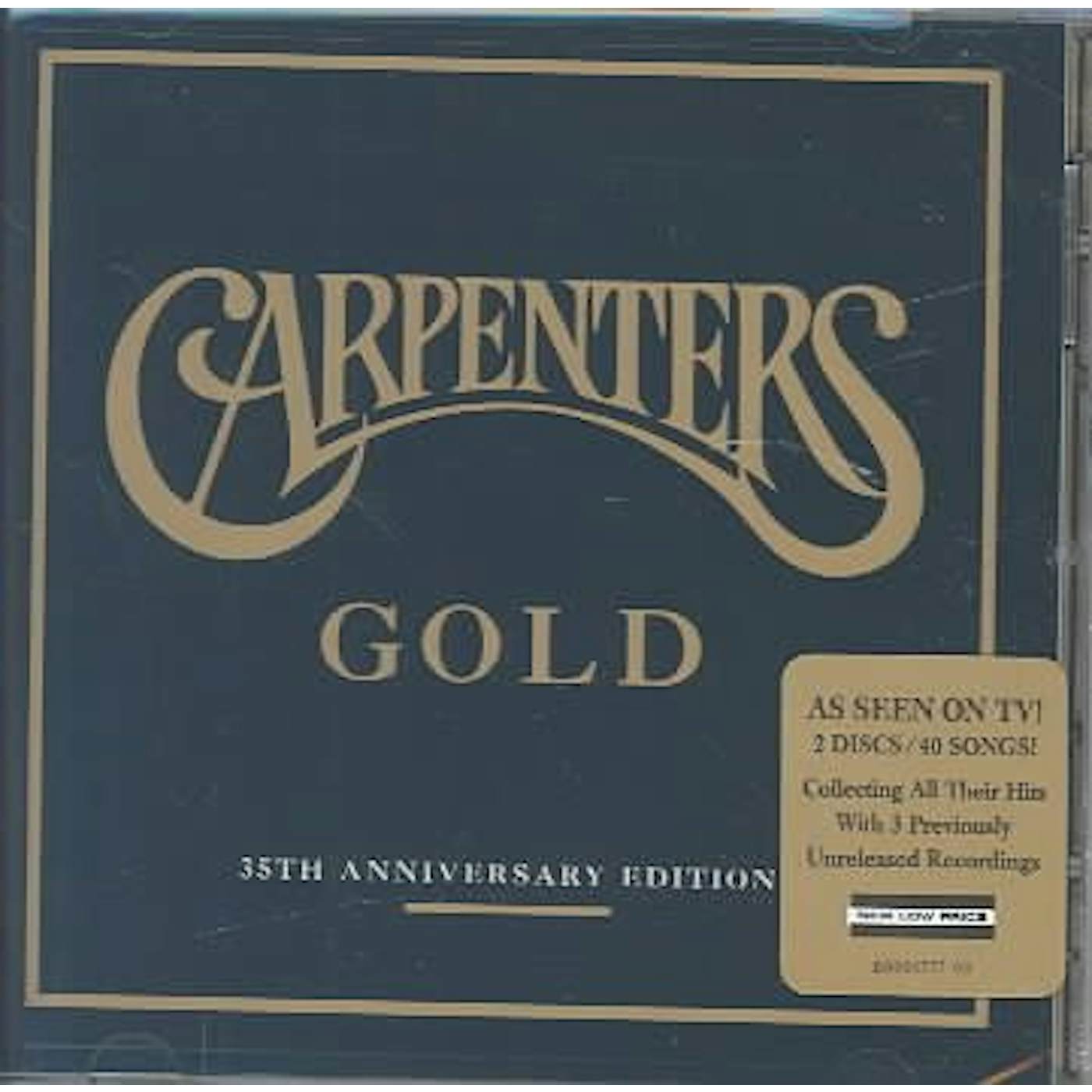 CARPENTERS GOLD (35TH ANNIVERSARY EDITION) CD