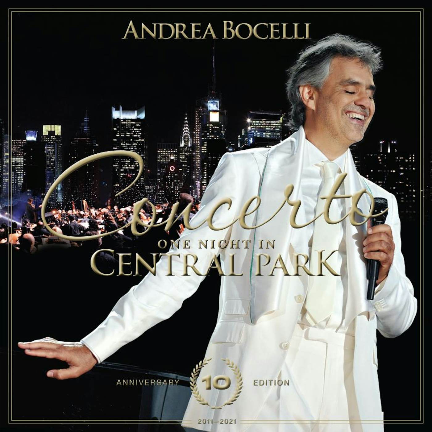 Andrea Bocelli CONCERTO: ONE NIGHT IN CENTRAL PARK - 10TH ANNIVER CD