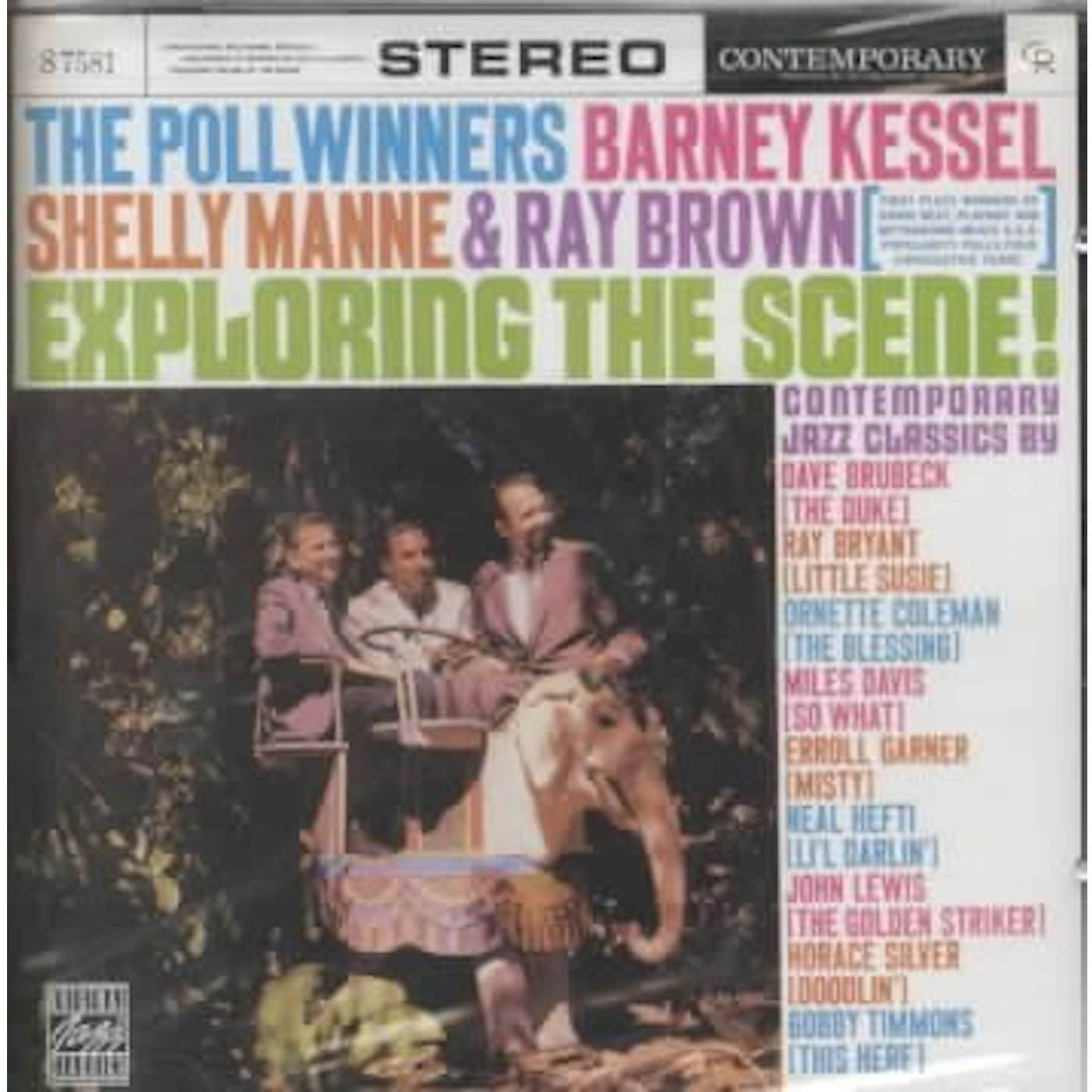 Barney Kessel, Ray Brown, Shelly Manne Exploring The Scene CD