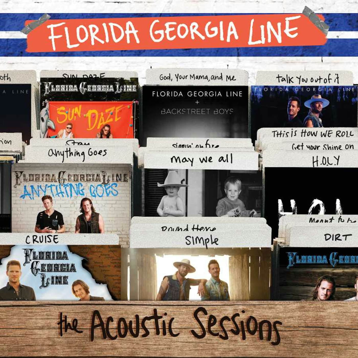Florida Georgia Line ACOUSTIC SESSIONS (2LP) Vinyl Record