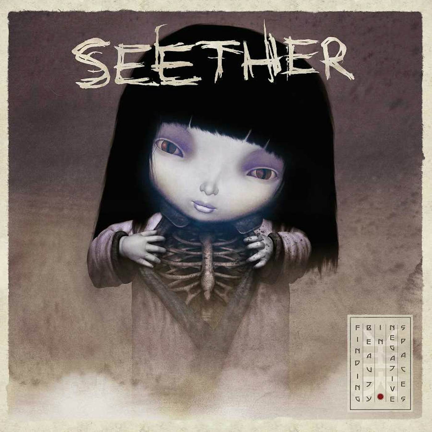 Seether FINDING BEAUTY IN NEGATIVE SPACES (2LP/OPAQUE LAVENDER VINYL) Vinyl Record