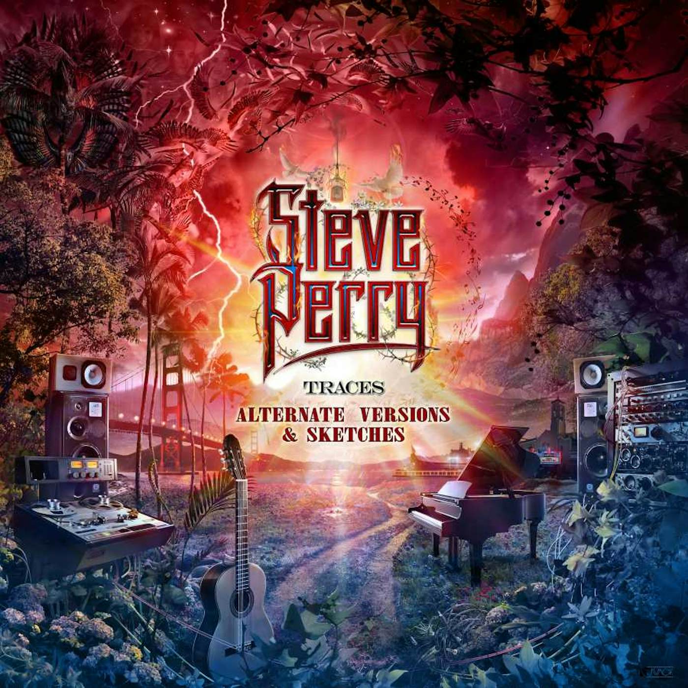 Steve Perry TRACES - ALTERNATE VERSIONS & SKETCHES Vinyl Record
