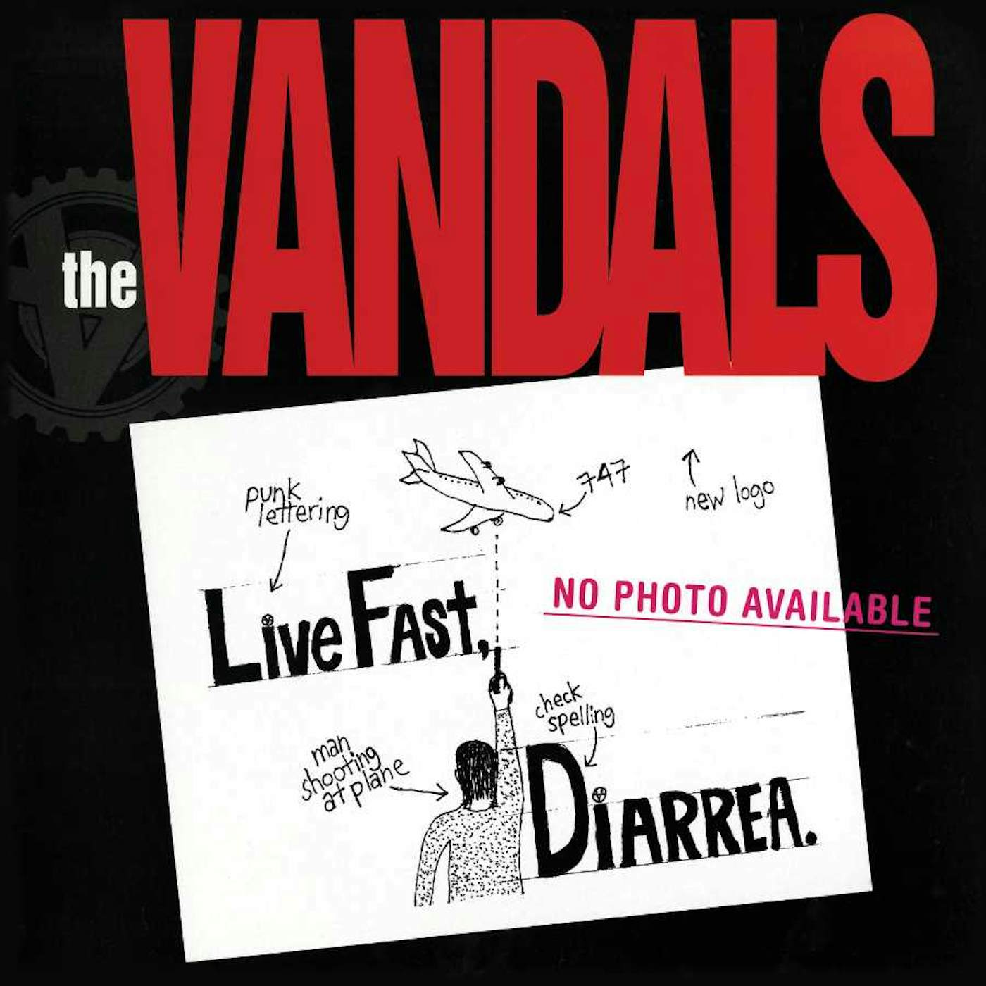 The Vandals  LIVE FAST DIARRHEA (25TH ANNIVERSARY EDITION/EXPLOSIVE BROWN SPLATTER VINYL) Vinyl Record