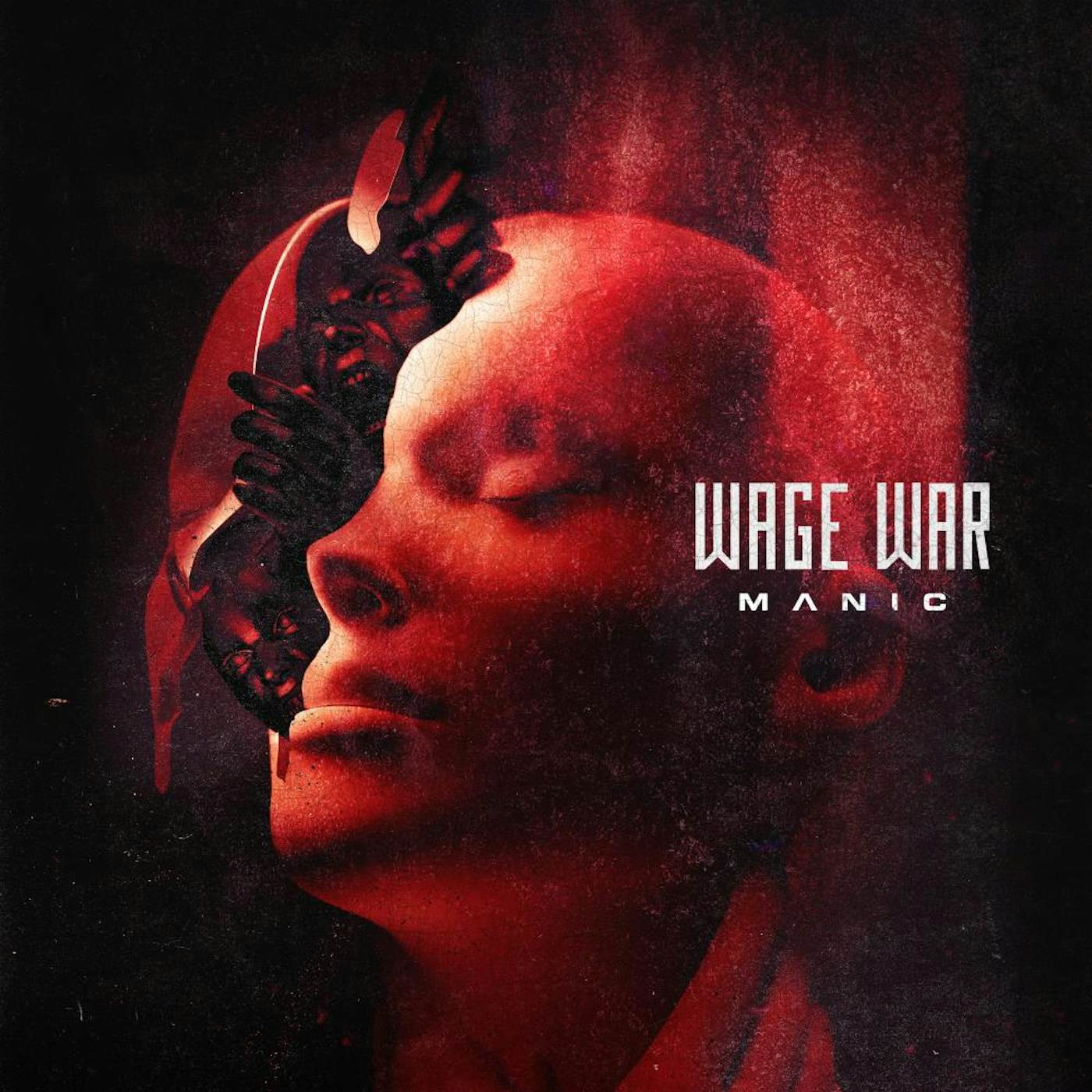 Wage War MANIC (BLACK MARBLE VINYL) Vinyl Record