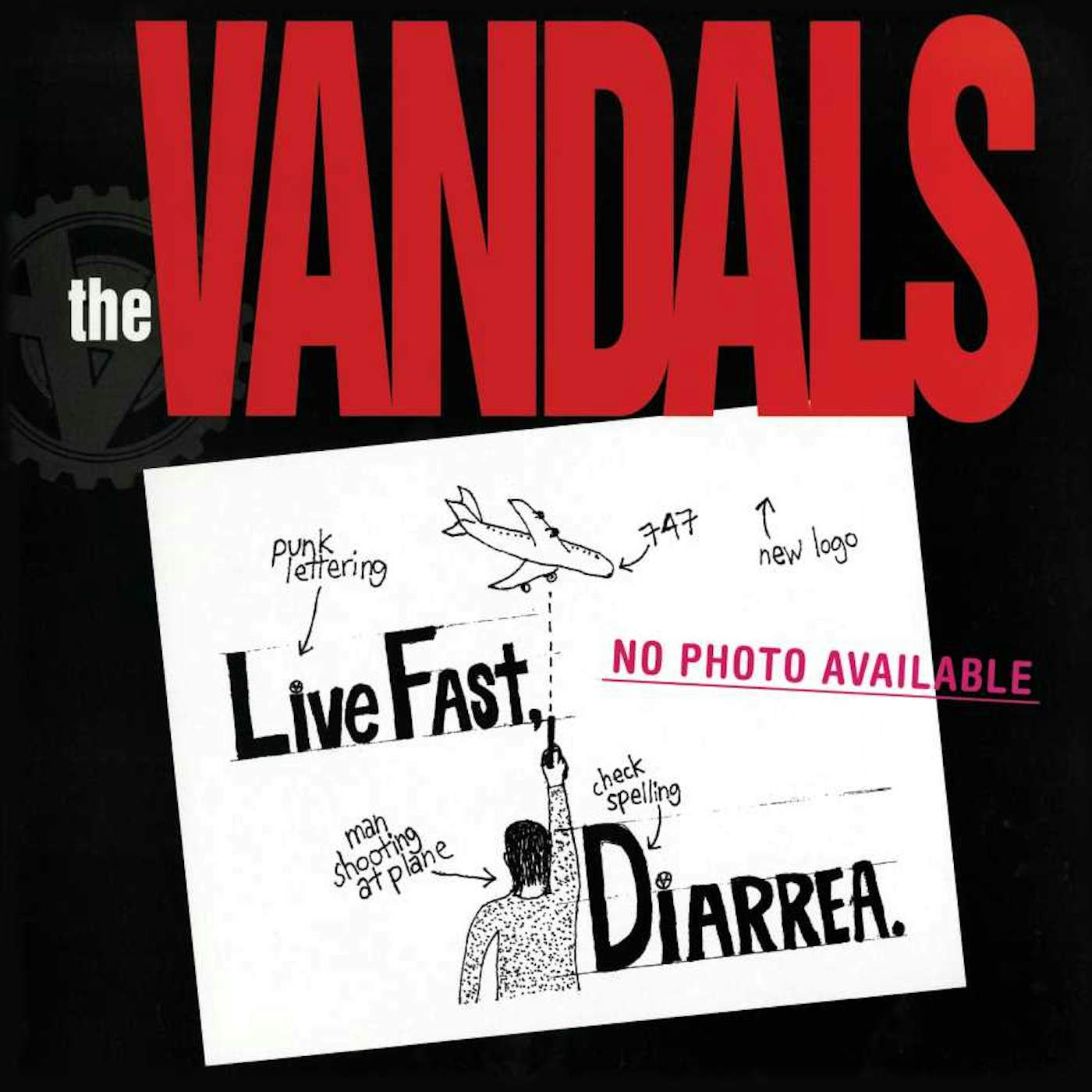 The Vandals  LIVE FAST DIARRHEA Vinyl Record