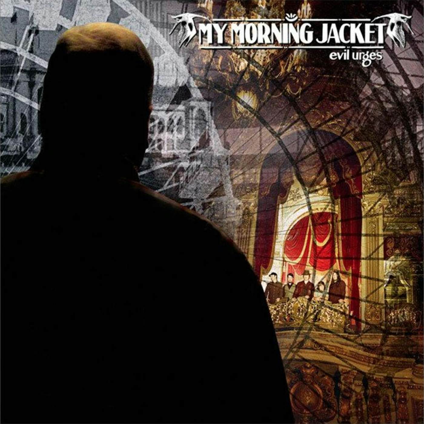 My Morning Jacket EVIL URGES (2LP/CREAM W/ BLACK BLOB VINYL) Vinyl Record