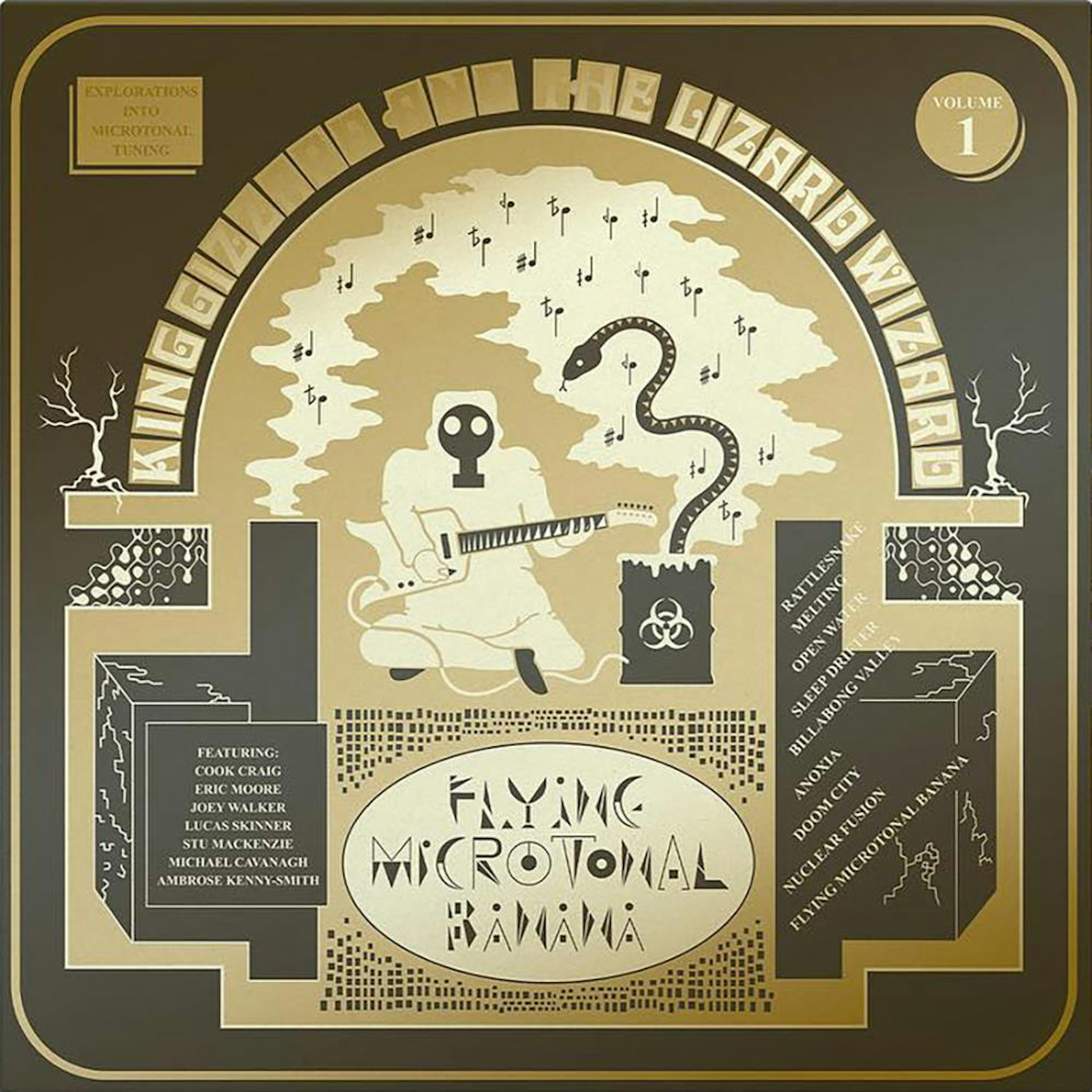 King Gizzard & The Lizard Wizard FLYING MICROTONAL BANANA [GOLDEN