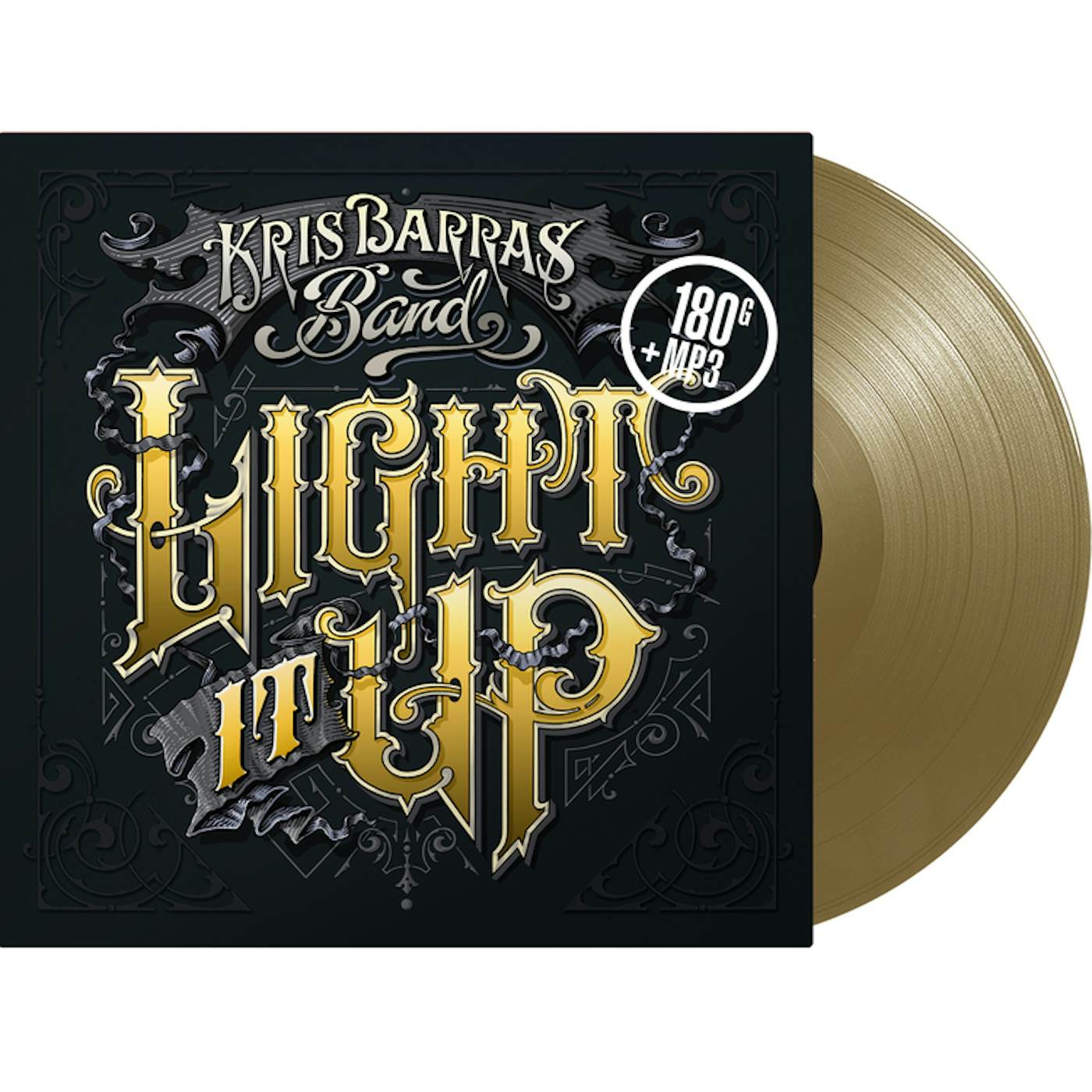 Kris Barras Band LIGHT IT UP (GOLD VINYL) Vinyl Record