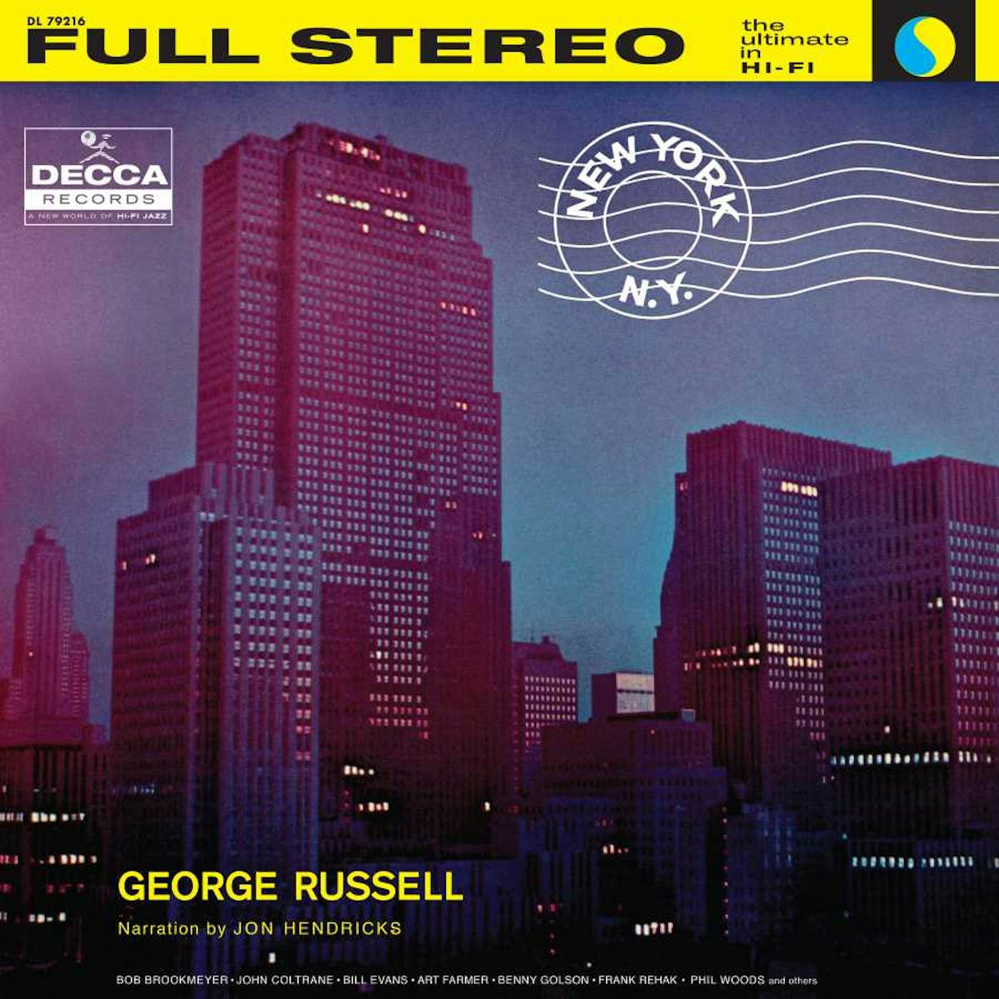 George Russell NEW YORK, NY (VERVE ACOUSTIC SOUNDS SERIES) Vinyl Record