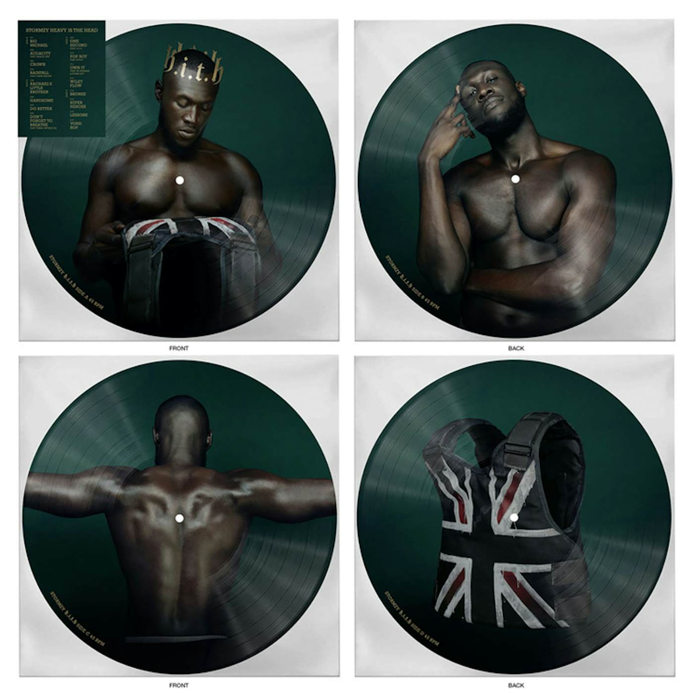 Stormzy HEAVY IS THE HEAD (2LP/PICTURE DISC) Vinyl Record