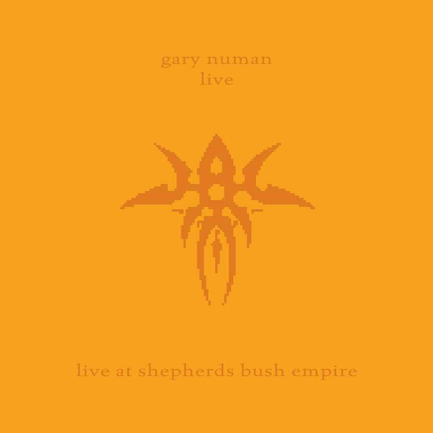 Gary Numan LIVE AT SHEPHERDS BUSH EMPIRE (ORANGE/BLACK HAZE VINYL/2LP) Vinyl Record