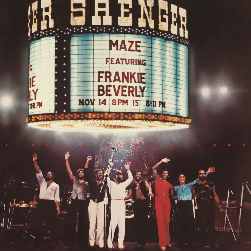 Maze featuring Frankie Beverly Live In New Orleans (White 2 LP) Vinyl