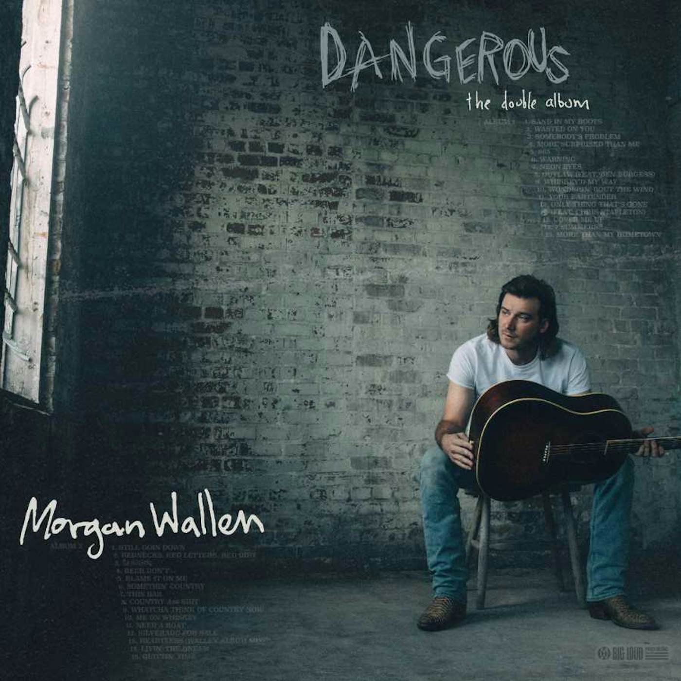 Morgan Wallen DANGEROUS: THE DOUBLE ALBUM (3LP) Vinyl Record