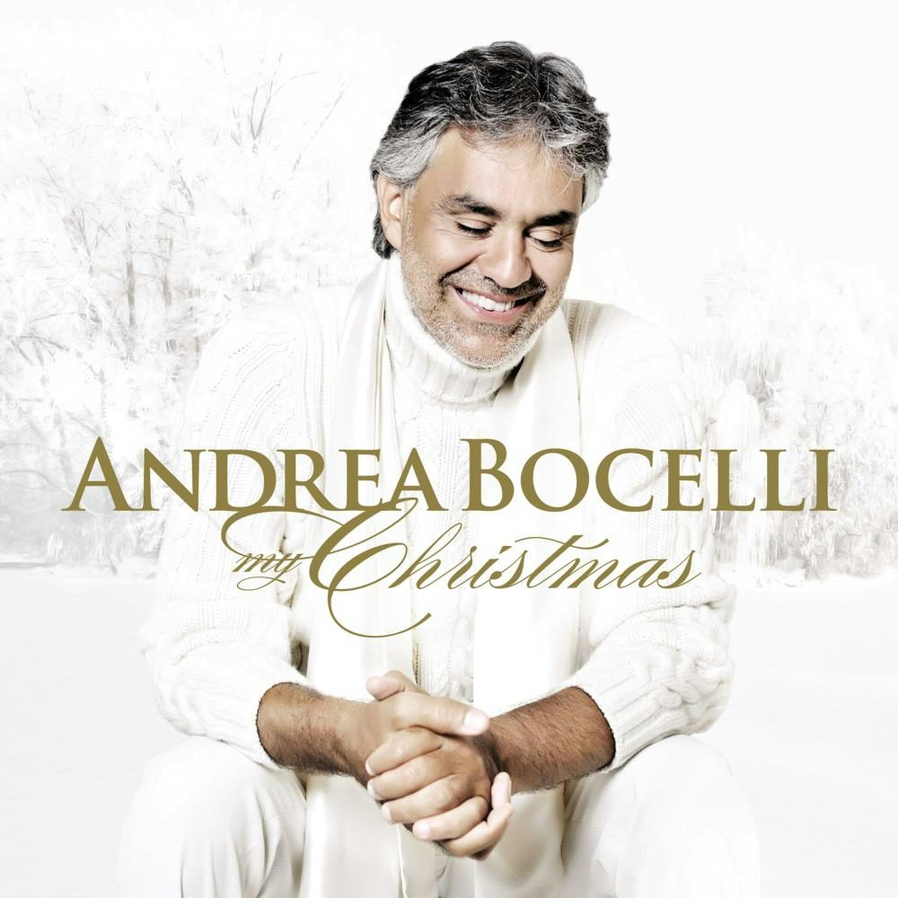 Andrea Bocelli My Christmas (White/Gold 2 LP) Vinyl Record