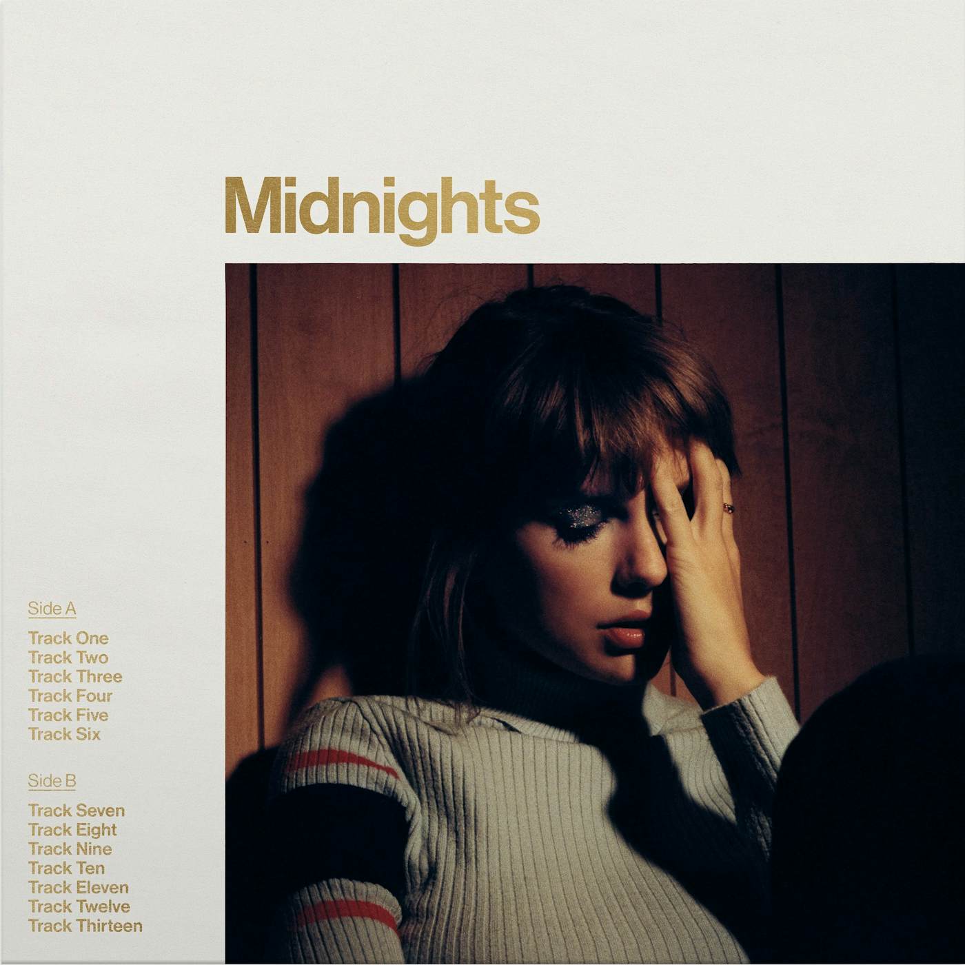Taylor Swift MIDNIGHTS (MAHOGANY COLOR VINYL) Vinyl Record