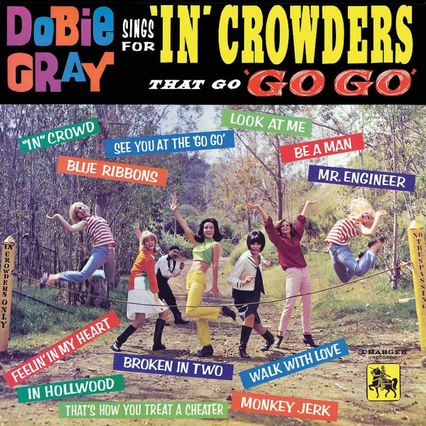 Dobie Gray Sings For "In" Crowders That Go "Go-Go (LP) Vinyl Record